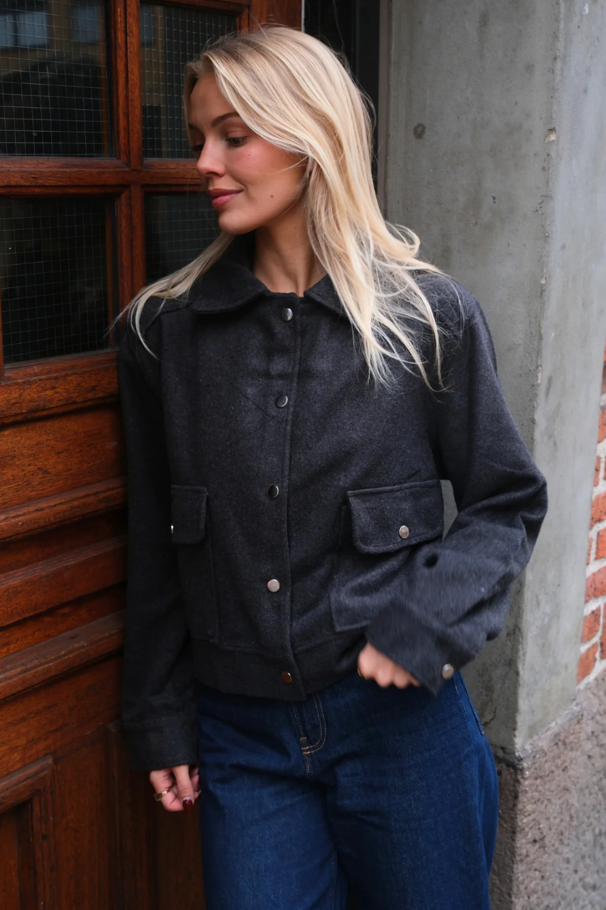 Adela Jacke - Anthrazit - Image 2