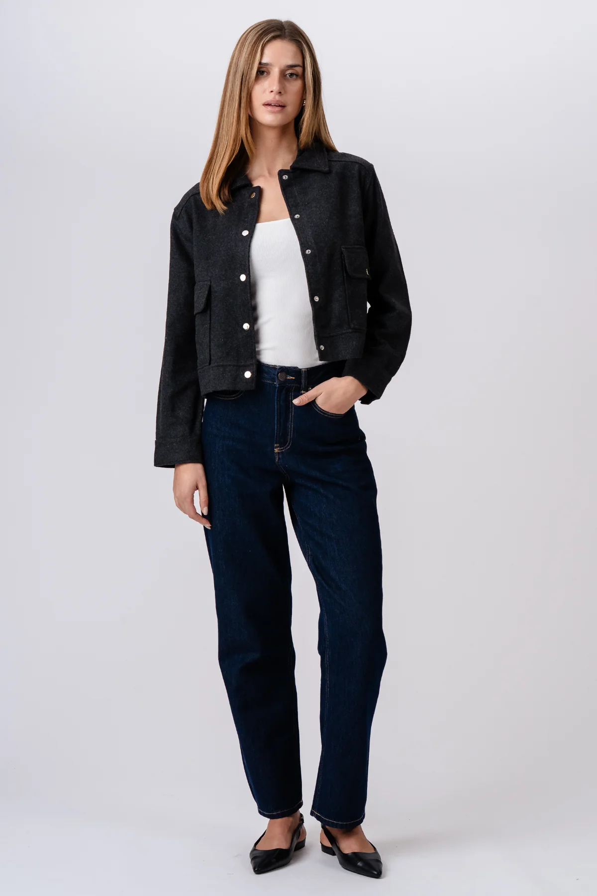 Adela Jacke - Anthrazit - Image 5