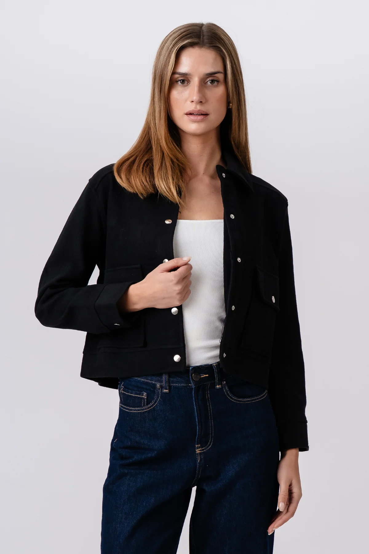 Adela Jacke - Schwarz