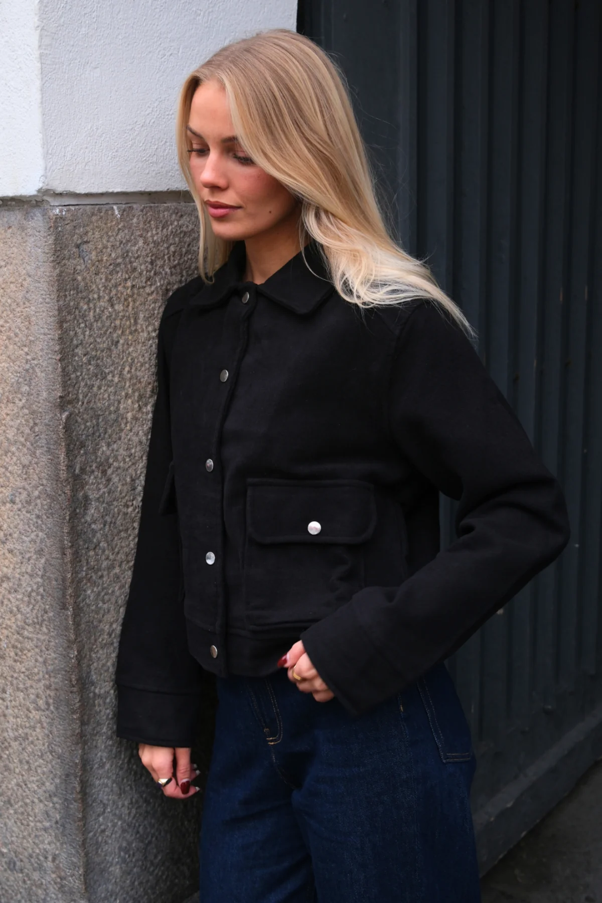 Adela Jacke - Schwarz - Image 4