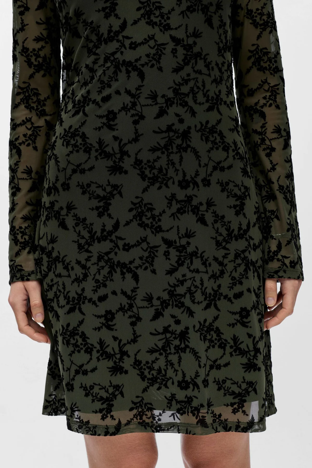 Adeline Short Dress - Kamambaba Schwarz - Image 4