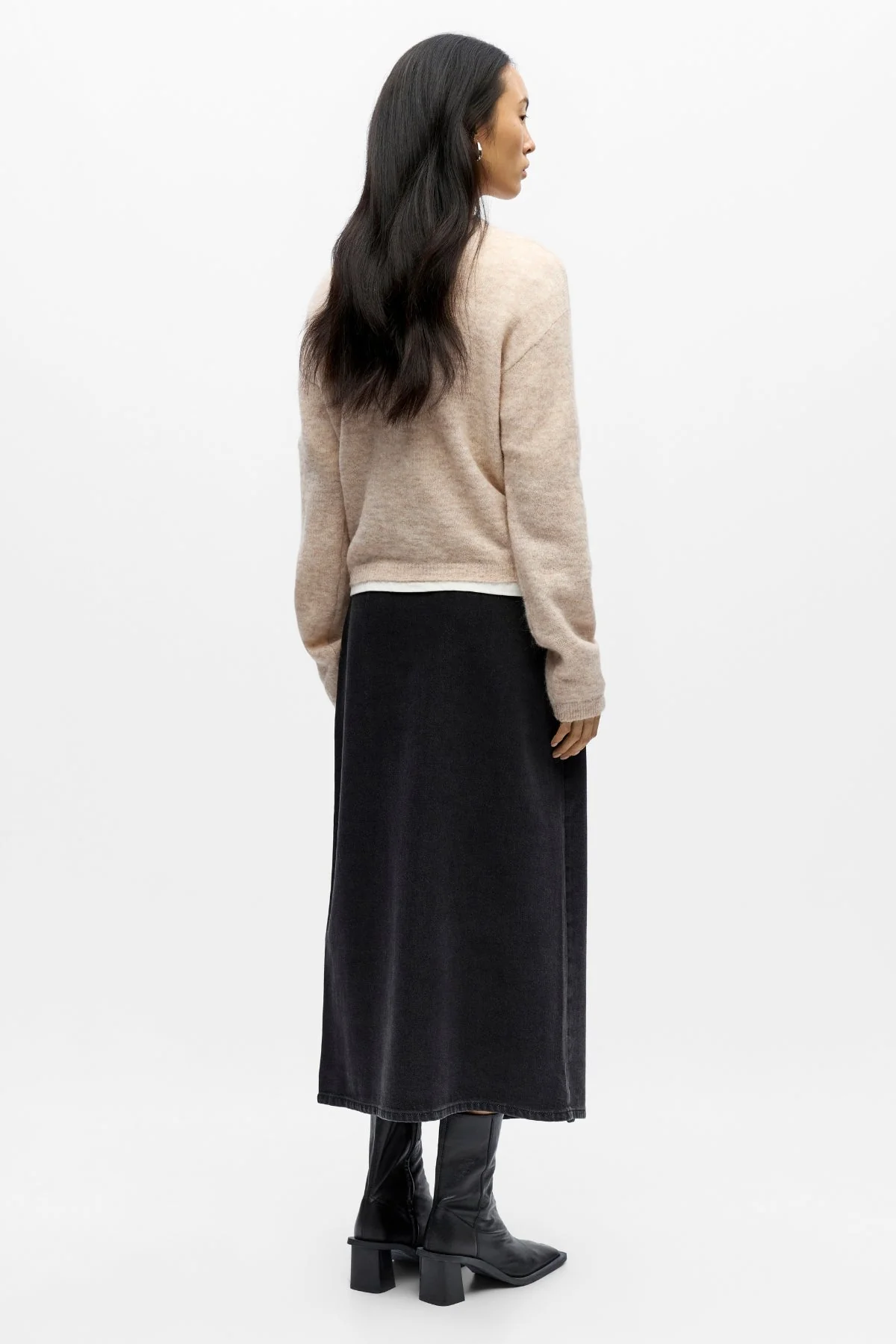 Achat-Strickjacke – Humus Melange - Image 4