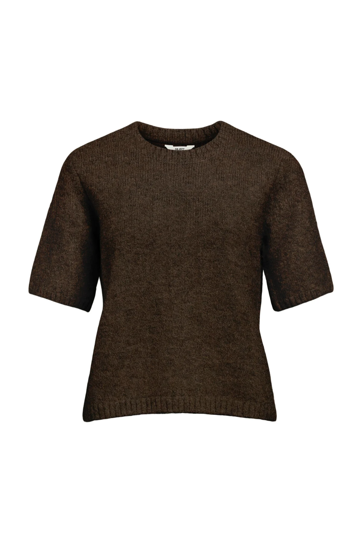 Aggia S/S Strickpullover - Dichtung braun - Image 7