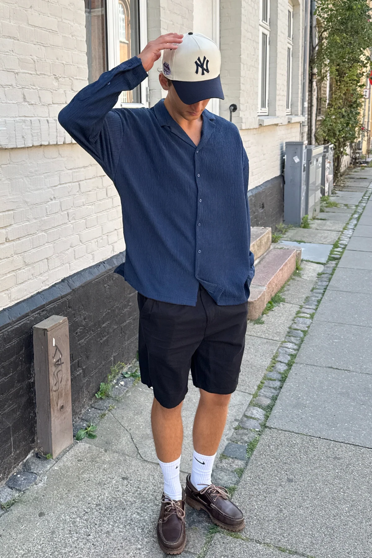 Aidan -Shirt - Marine - Image 3