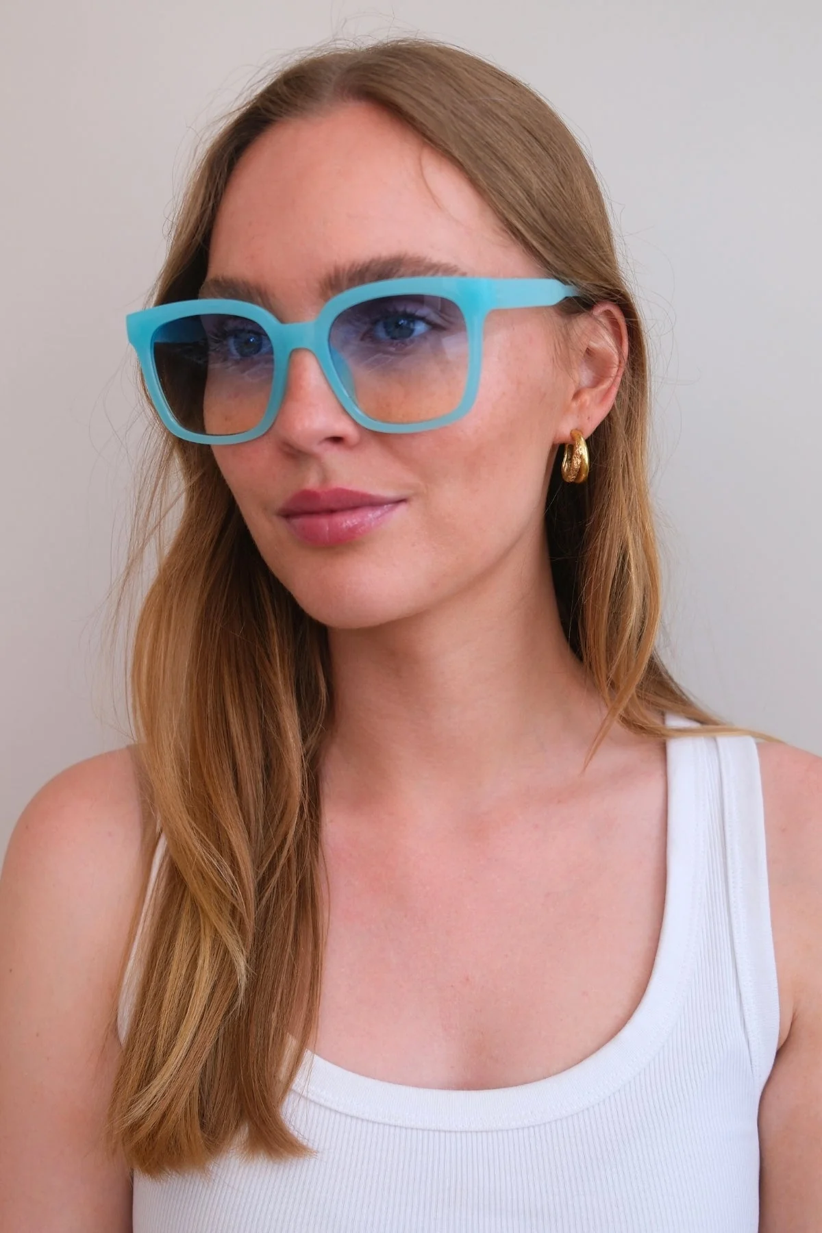 Aisha Sonnenbrille - Hellblau - Image 2