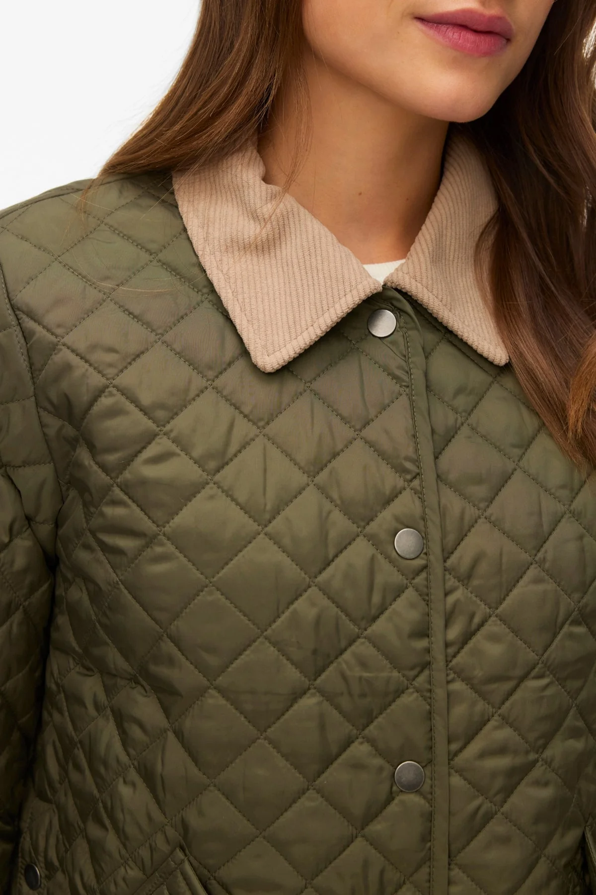 Kurze Alba-Jacke – Kalamata Silver Nerz - Image 3