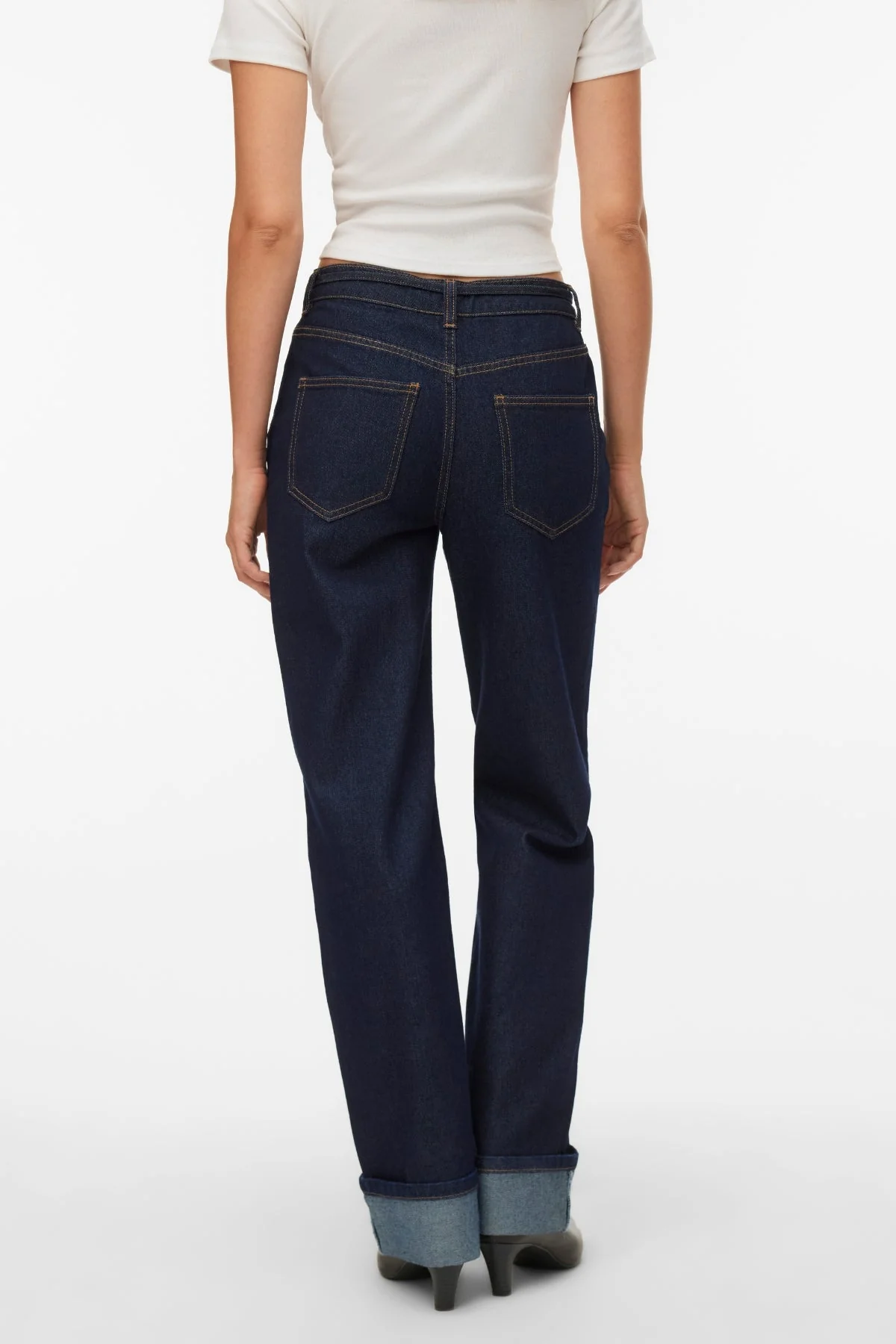 Allison Straight Rosebelt – Dunkelblauer Denim - Image 4