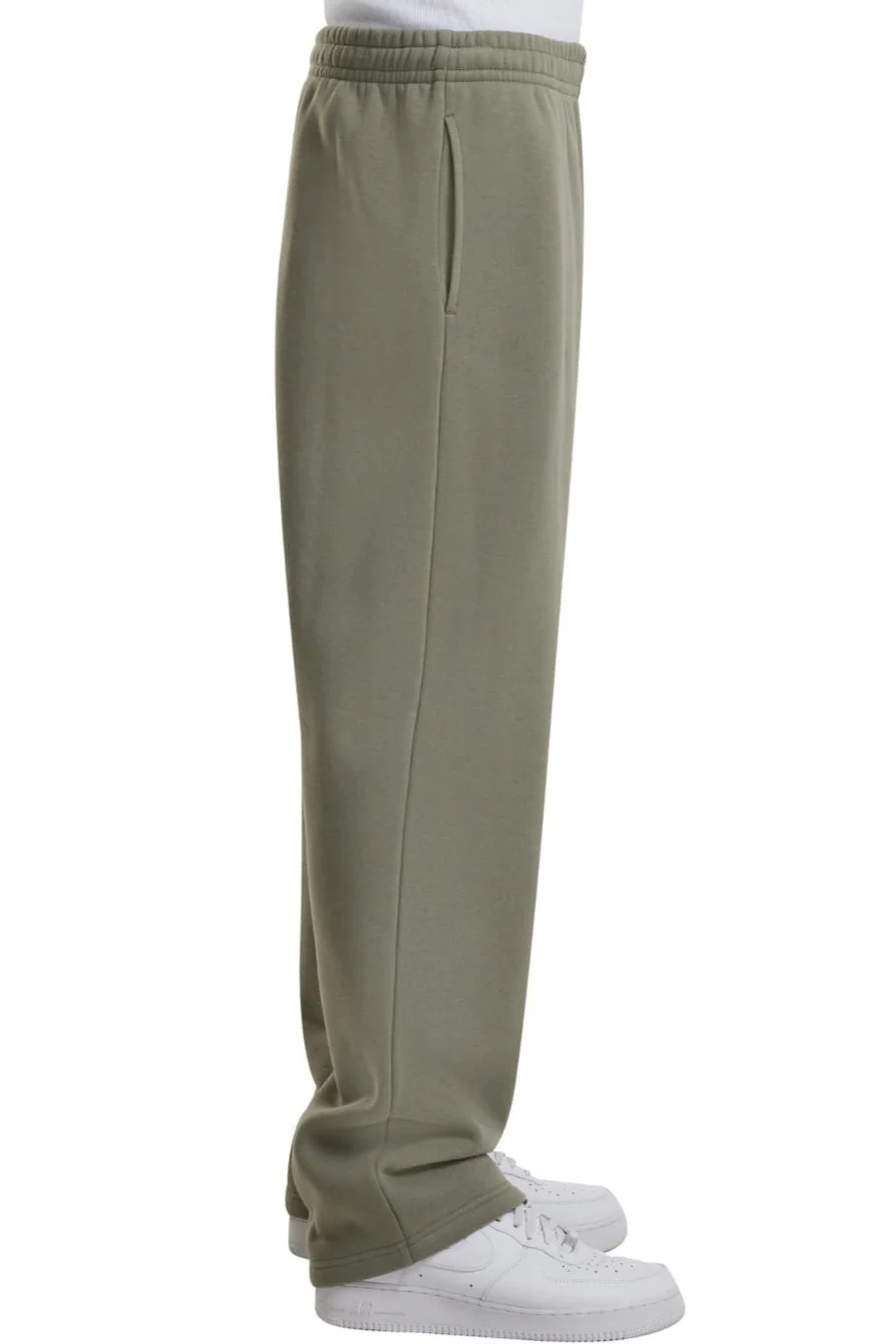 Alltags -Trackpants - blasse Olive - Image 3