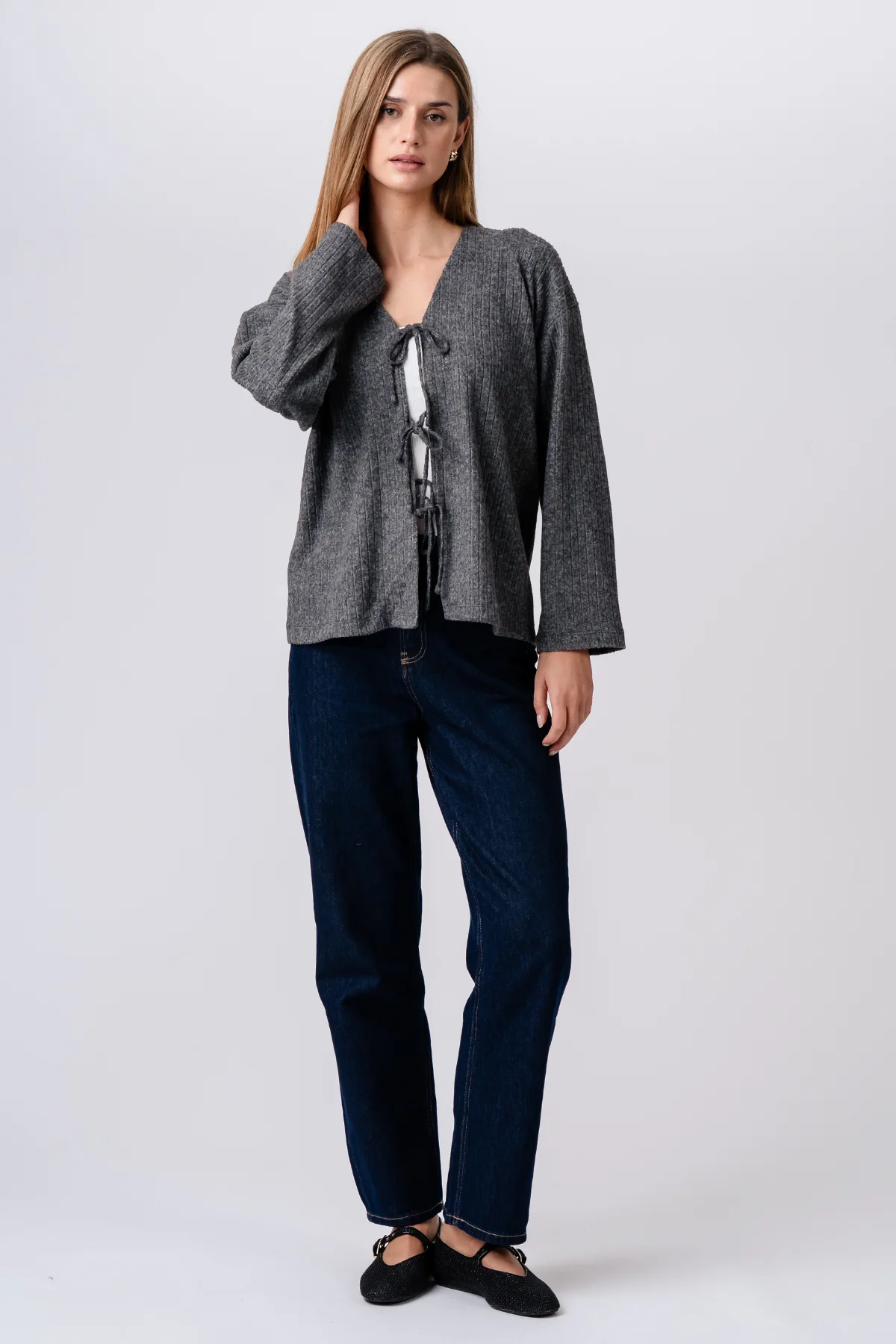 Amalie Strick – Grau - Image 2