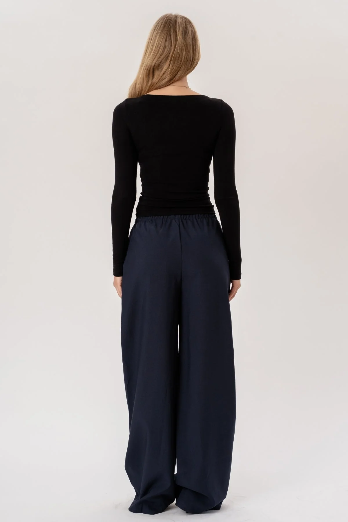 Anastasia Wide Pants - Marine - Image 5