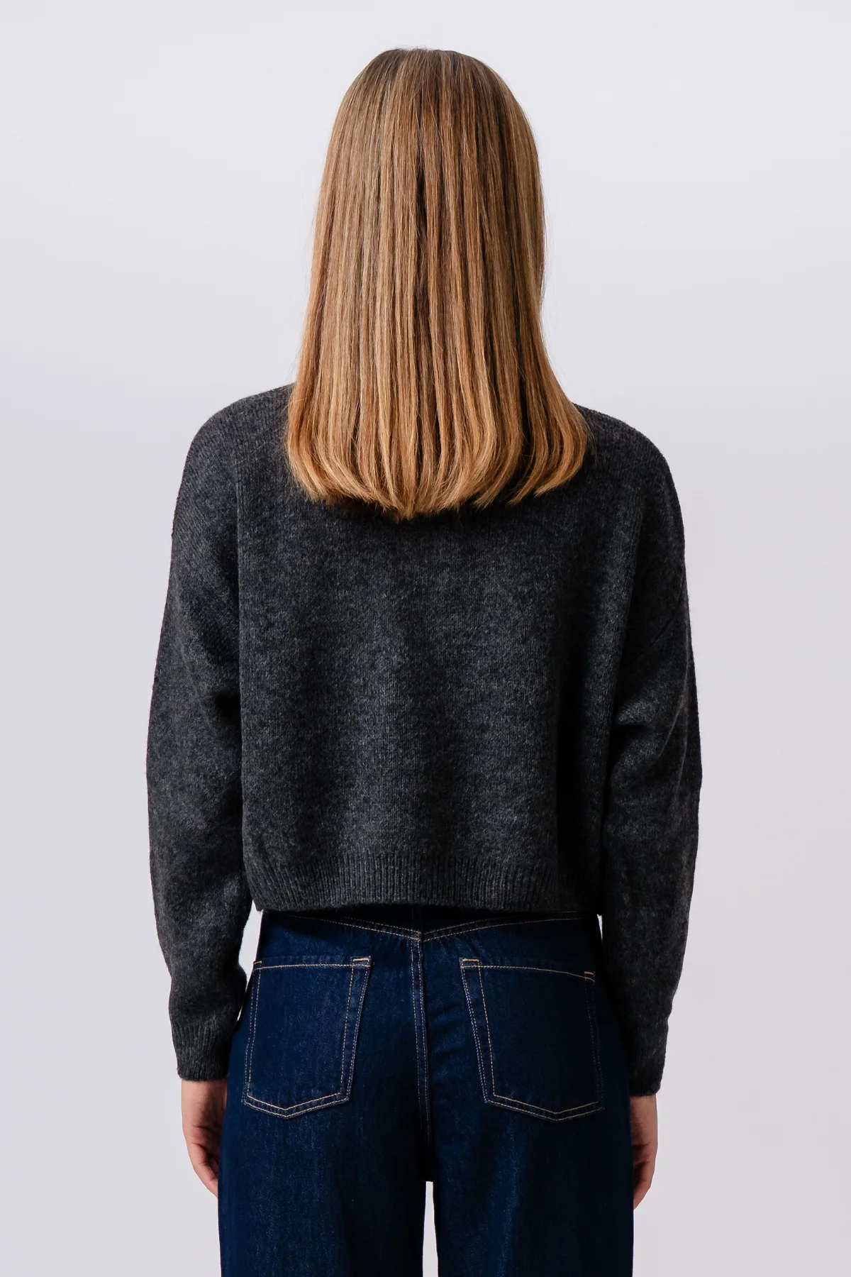 Angelique Strickjacke – Graphit - Image 6