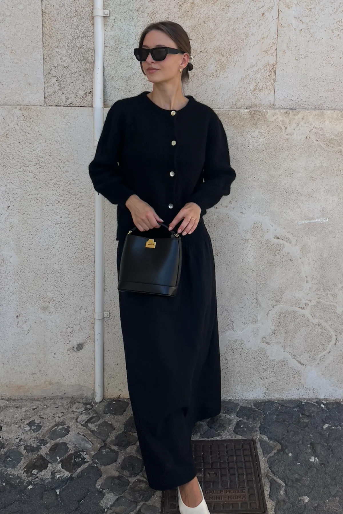 Anna-Cardigan – Schwarz - Image 3