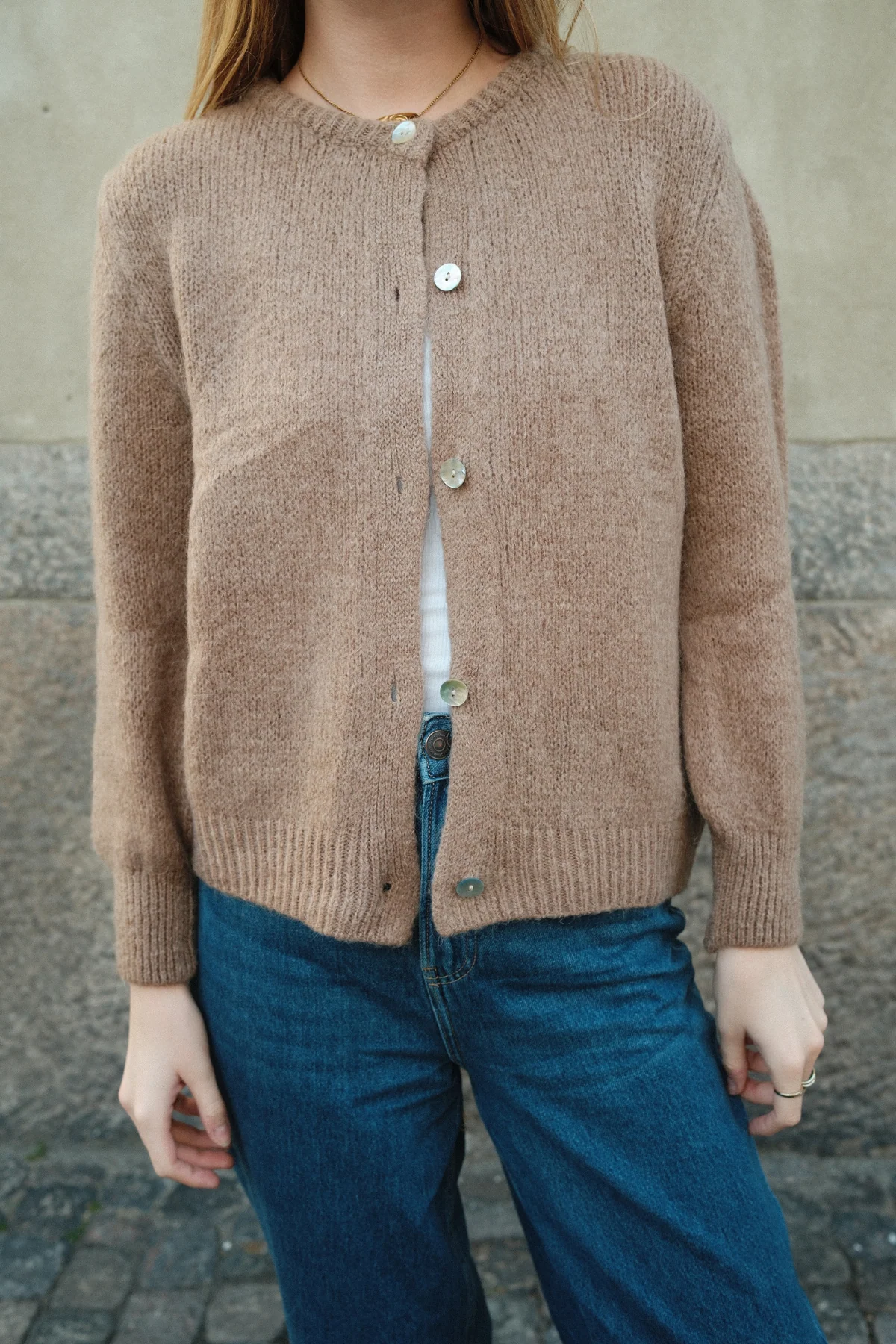 Anna-Cardigan – Braun - Image 7