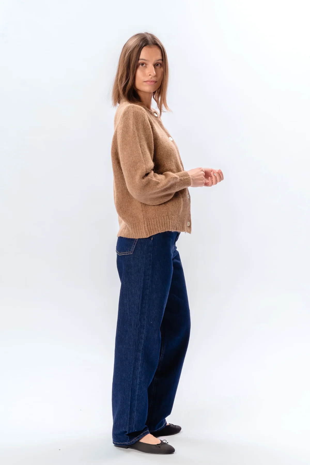 Anna-Cardigan – Braun - Image 9