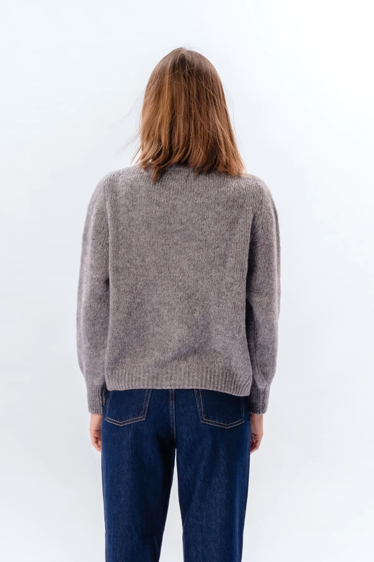 Anna-Cardigan – Dunkelgrau - Image 6