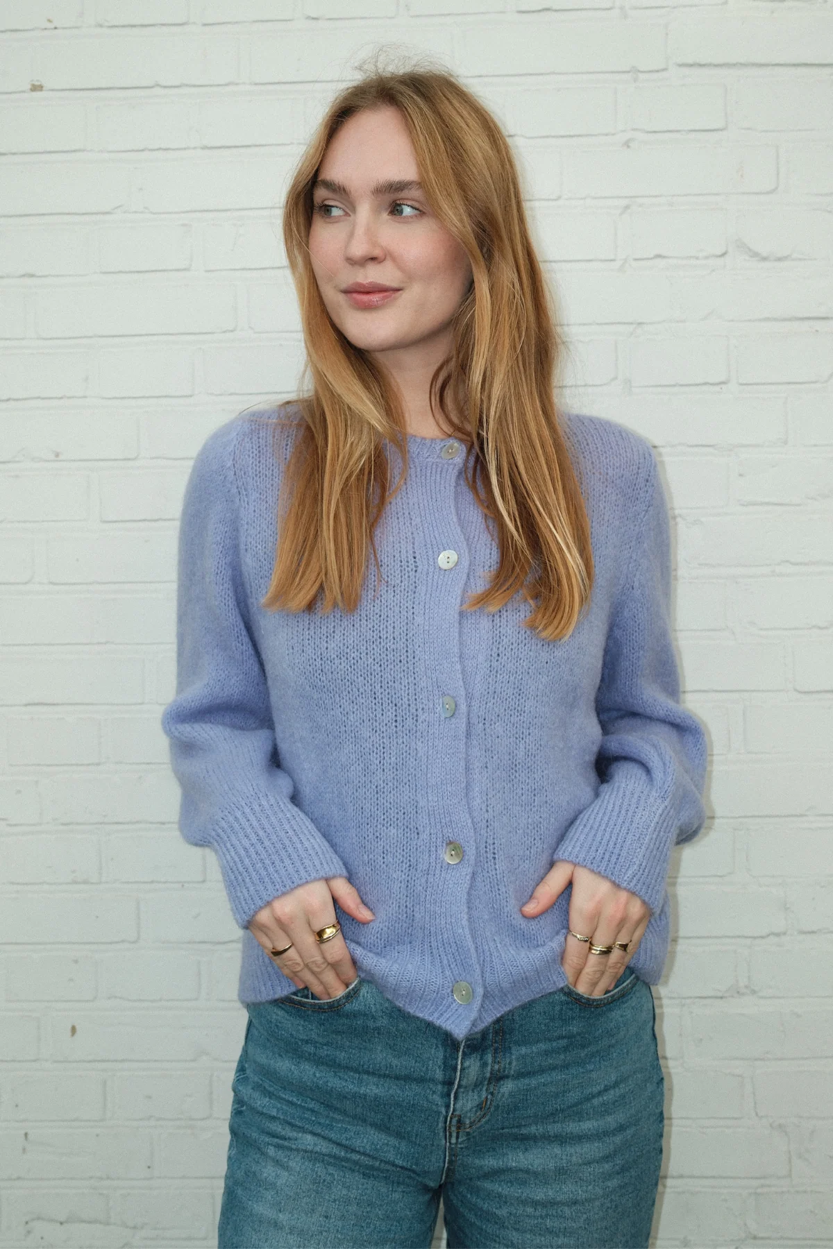 Anna-Cardigan – Lila - Image 4