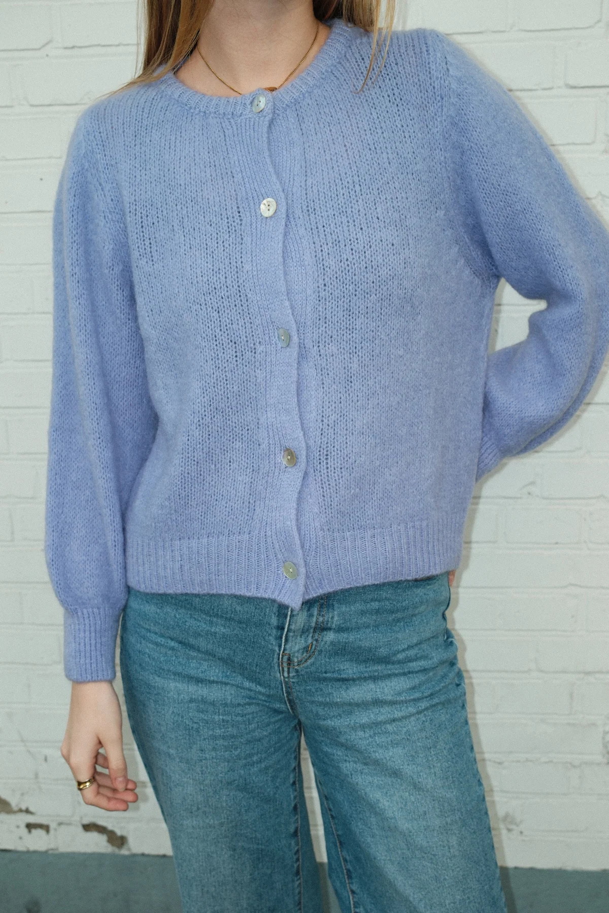 Anna-Cardigan – Lila - Image 6