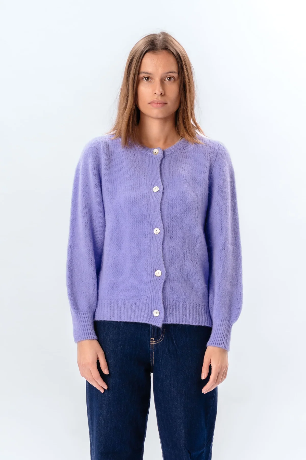 Anna-Cardigan – Lila - Image 9