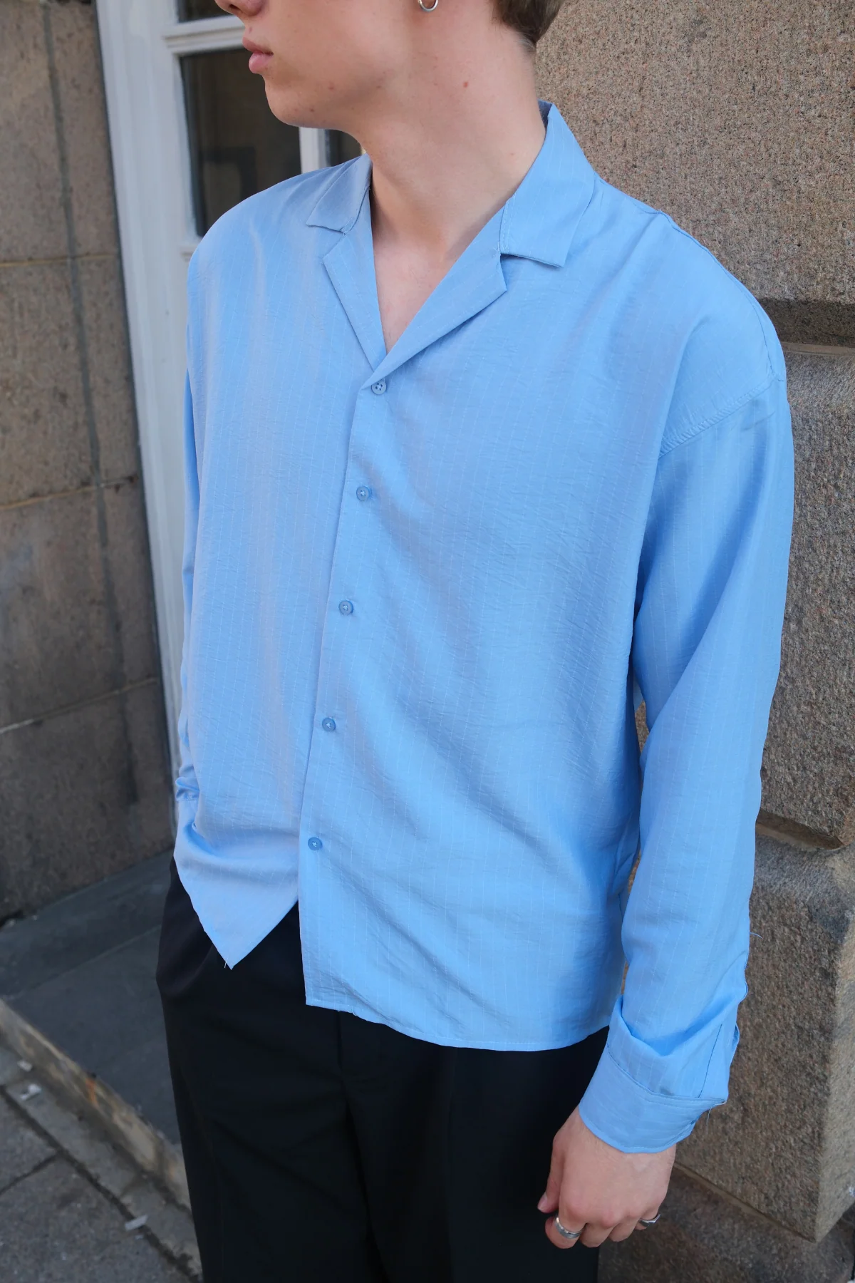 Antonio Shirt - Sky Blue - Image 4