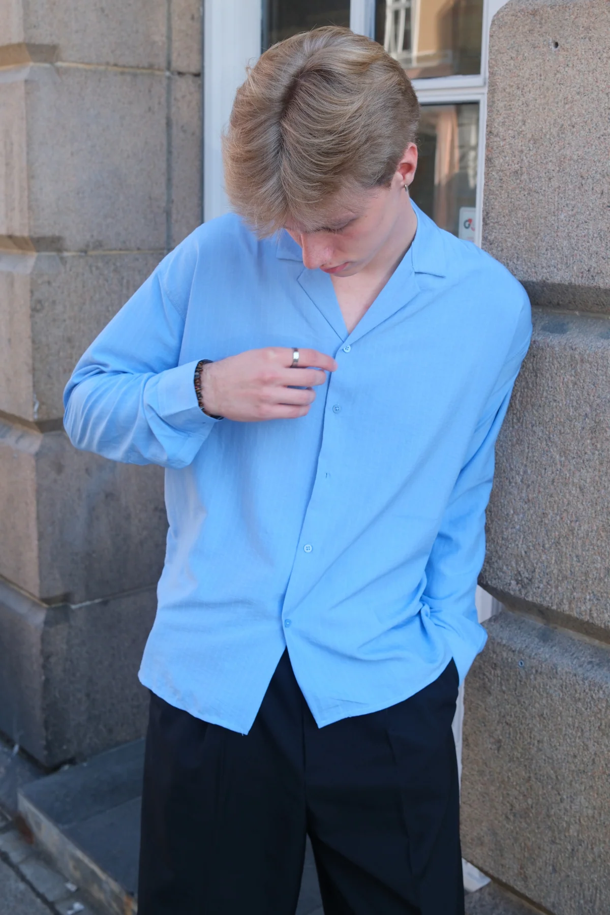 Antonio Shirt - Sky Blue - Image 5