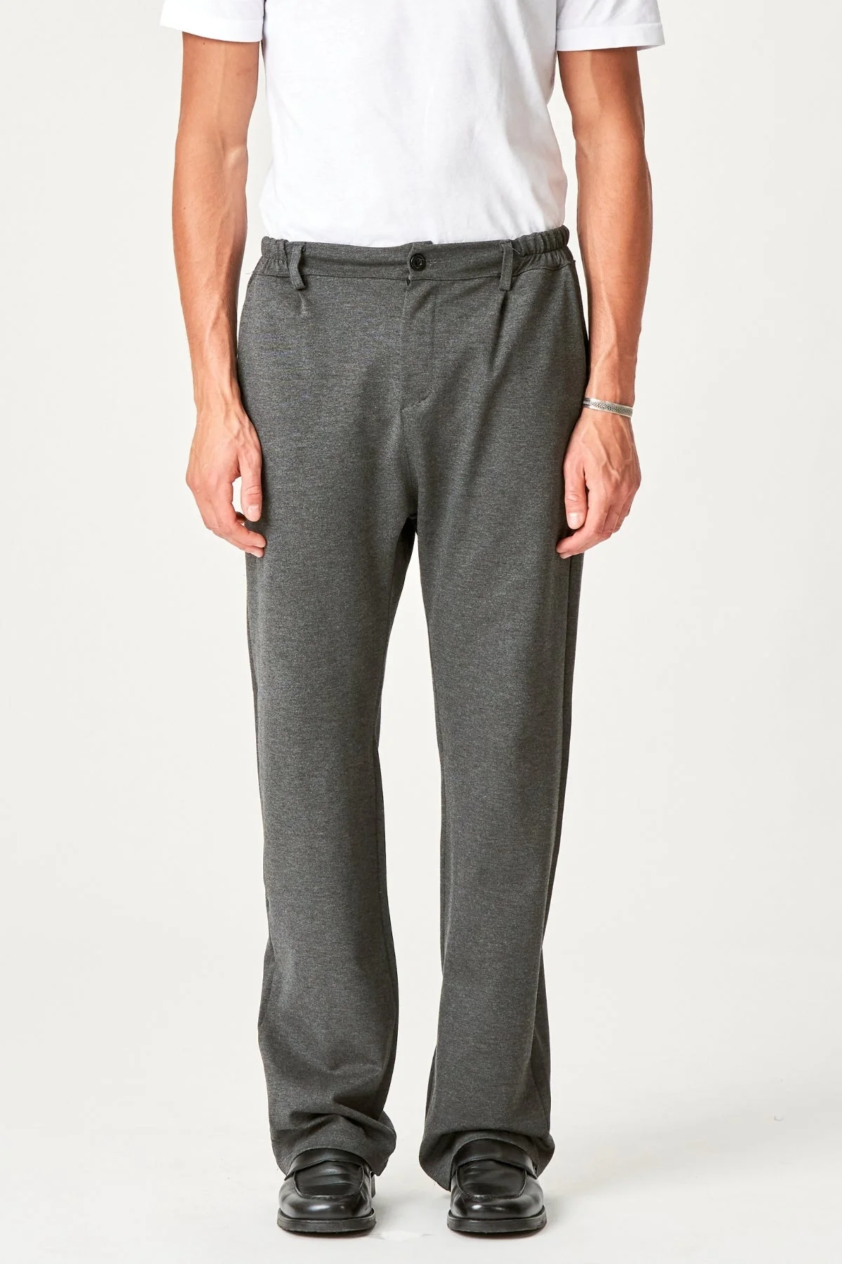 Anzug Pants Locker - Holzkohlegrau