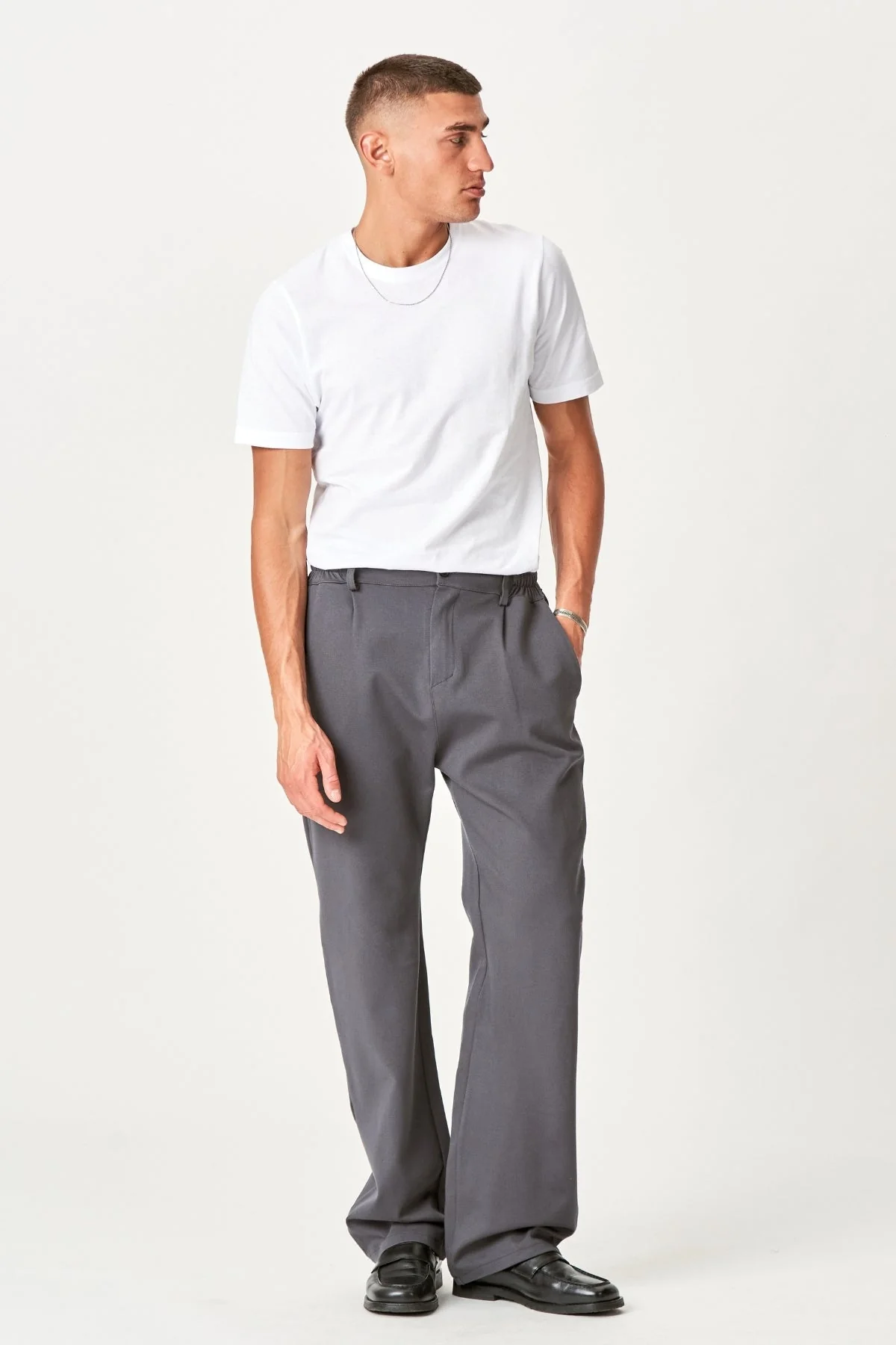 Anzug Pants Locker - Stahlgrau - Image 3