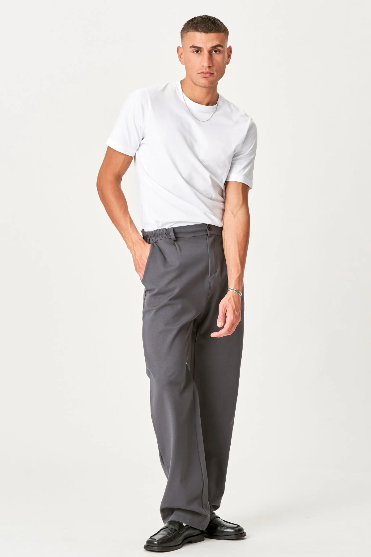 Anzug Pants Locker - Stahlgrau - Image 4