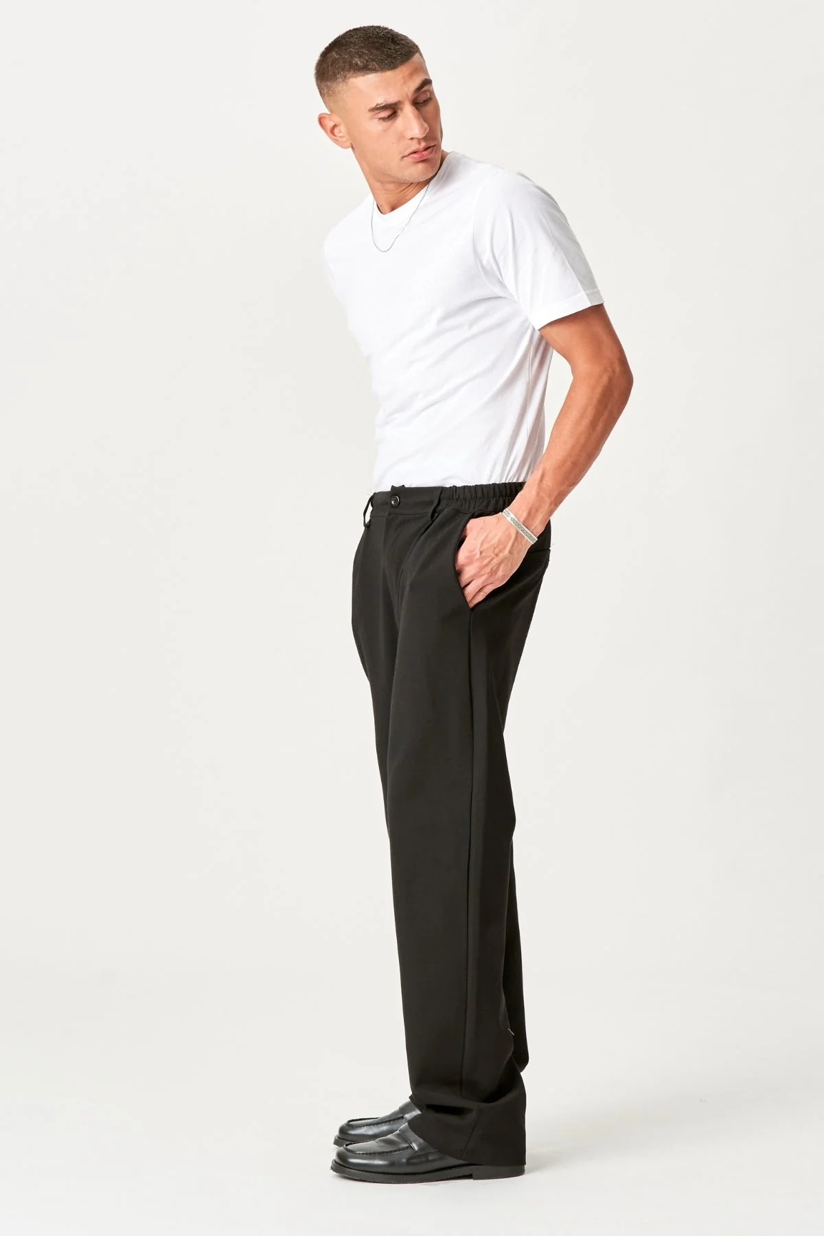 Anzug Pants Lose - Schwarz - Image 7