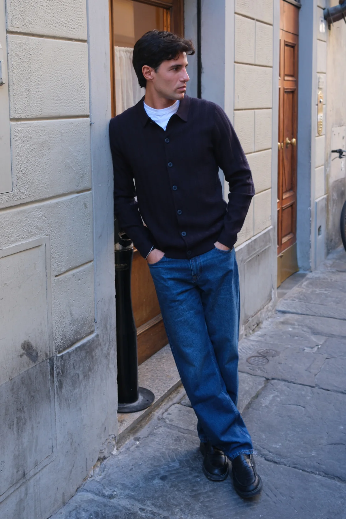 Arthur Strick -Strickjacke - Dark Navy - Image 4