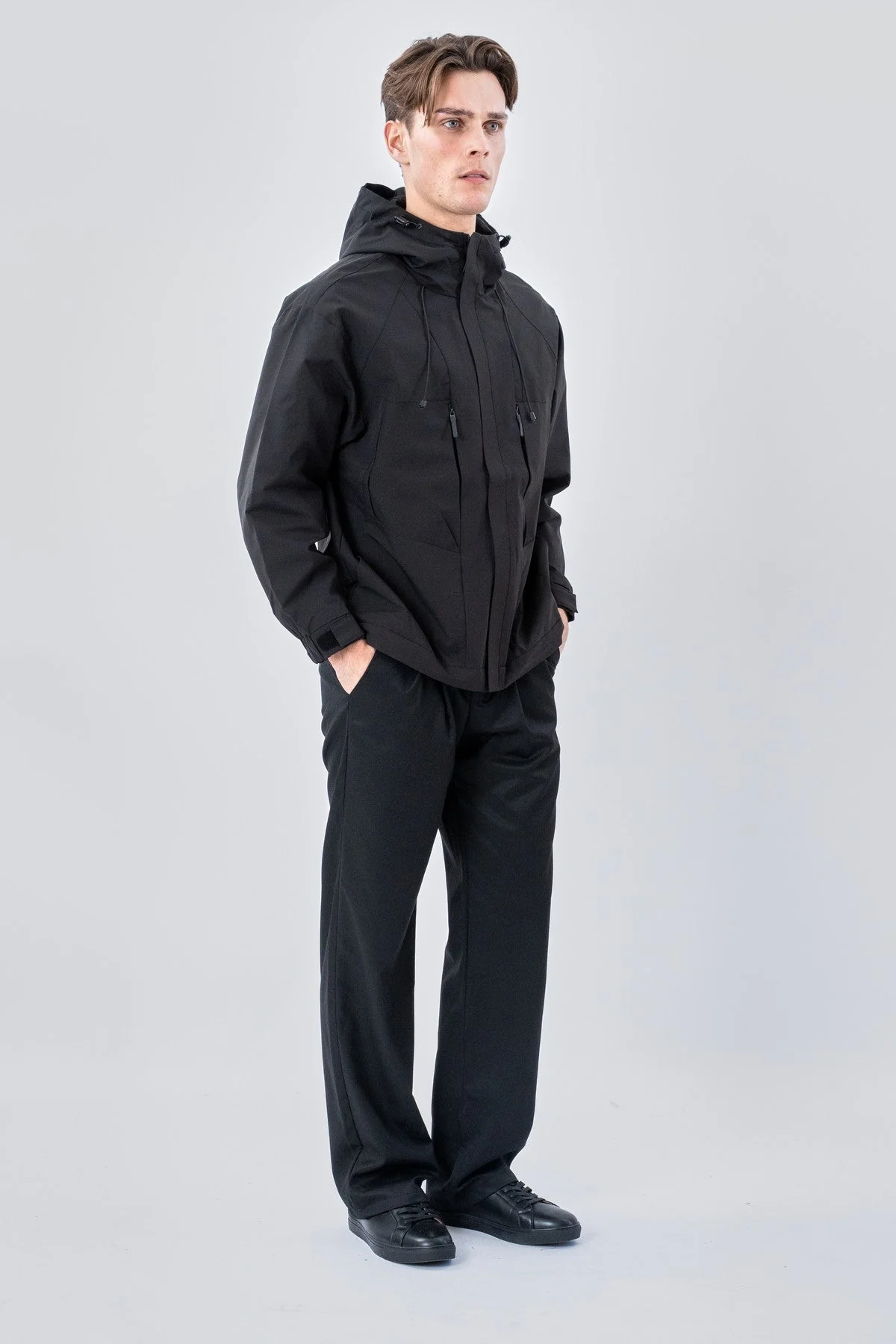 Asher kurze Jacke - Schwarz - Image 3