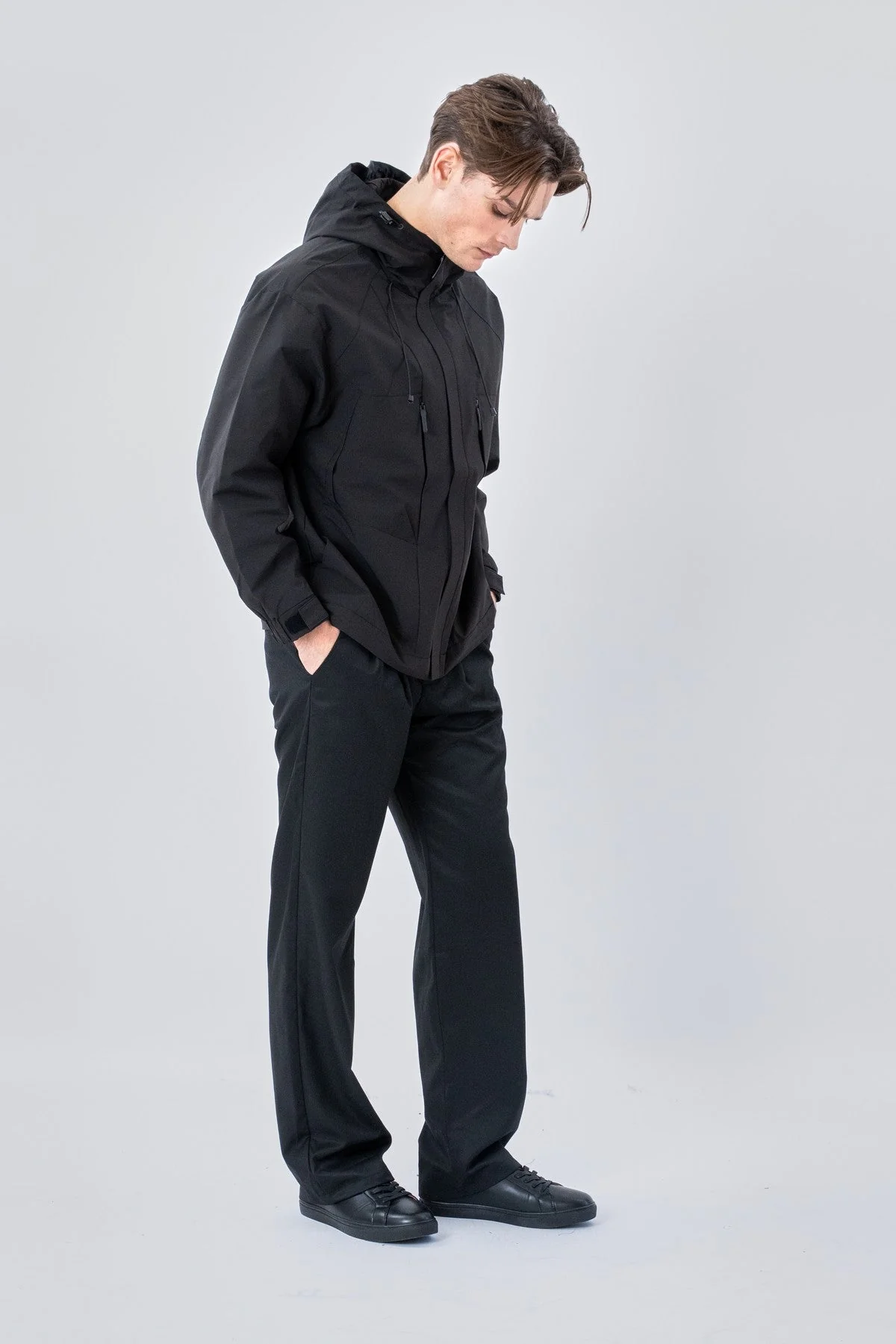 Asher kurze Jacke - Schwarz - Image 4