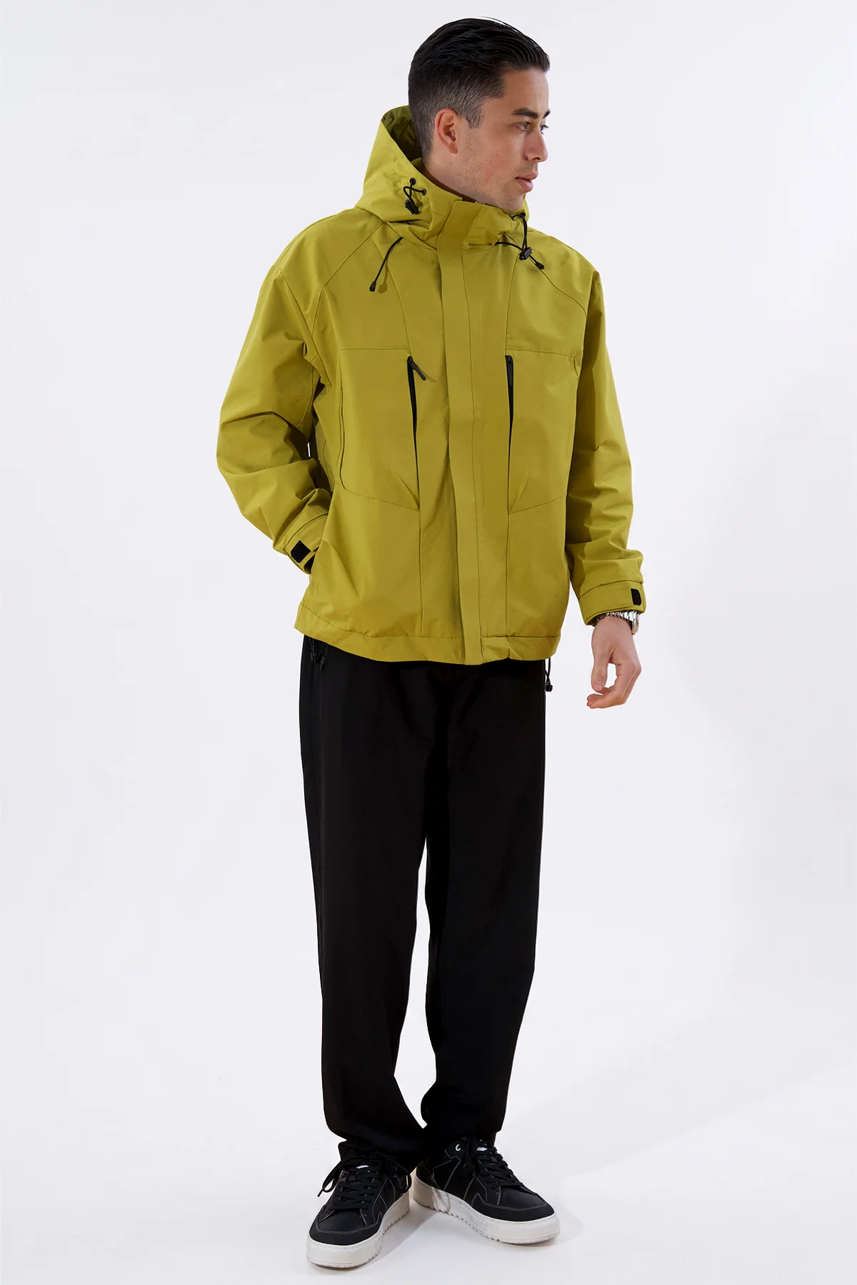 Kurze Asher-Jacke – Gelb - Image 2