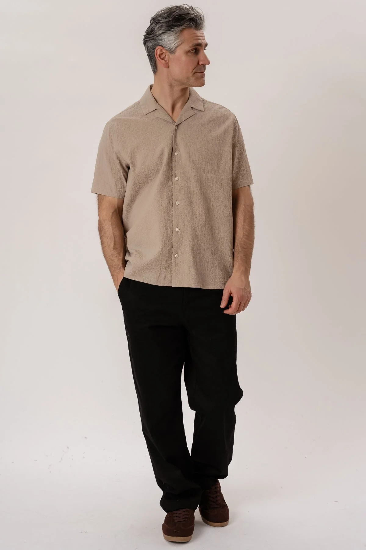 August-Shirt – Sand - Image 2