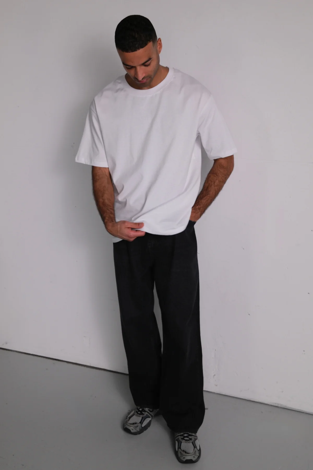 Baggy-Jeans - Schwarz - Image 4
