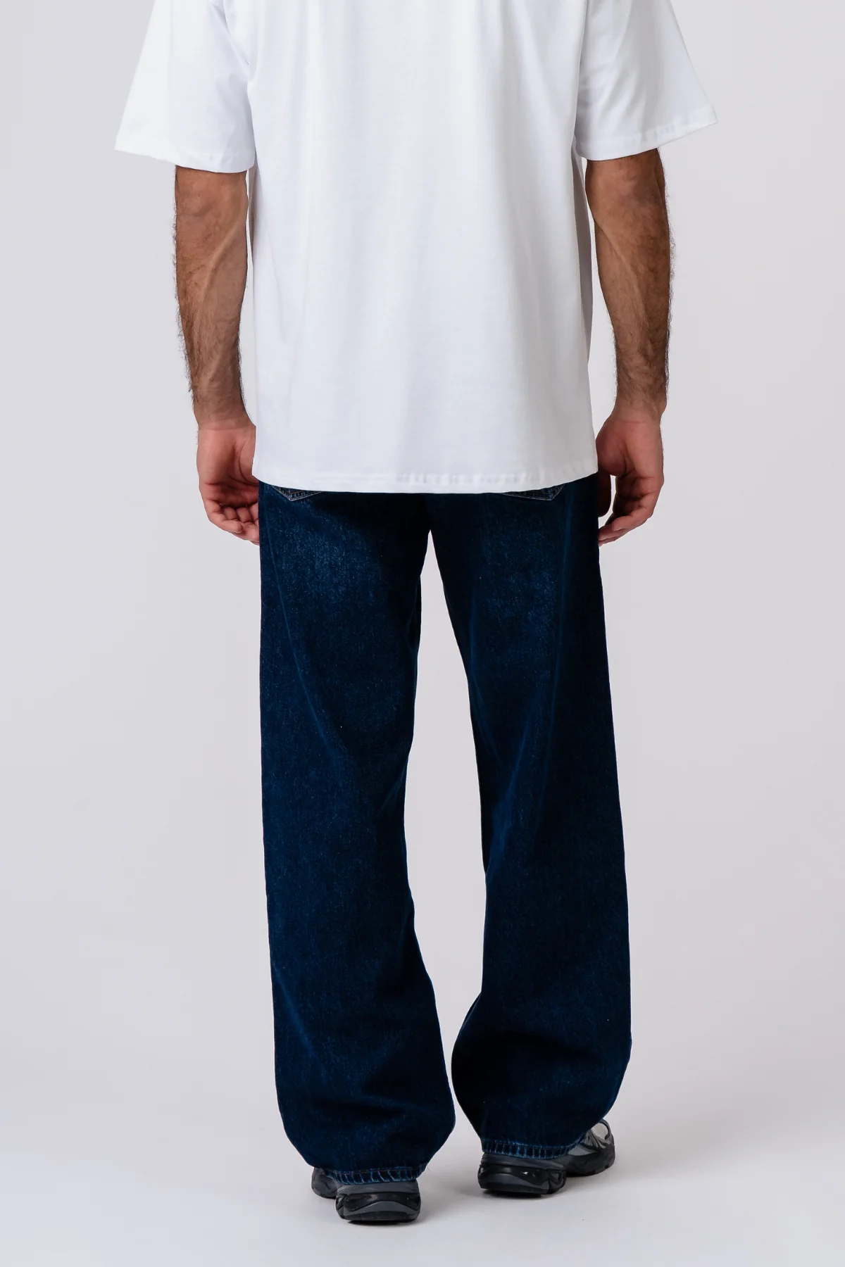Baggy-Jeans – Dunkelblau - Image 6