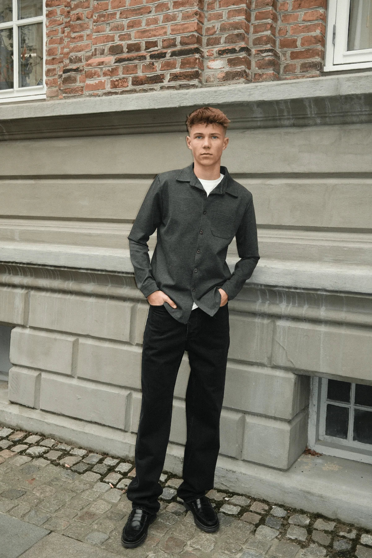 Baggy Jeans - schwarzer Denim - Image 4