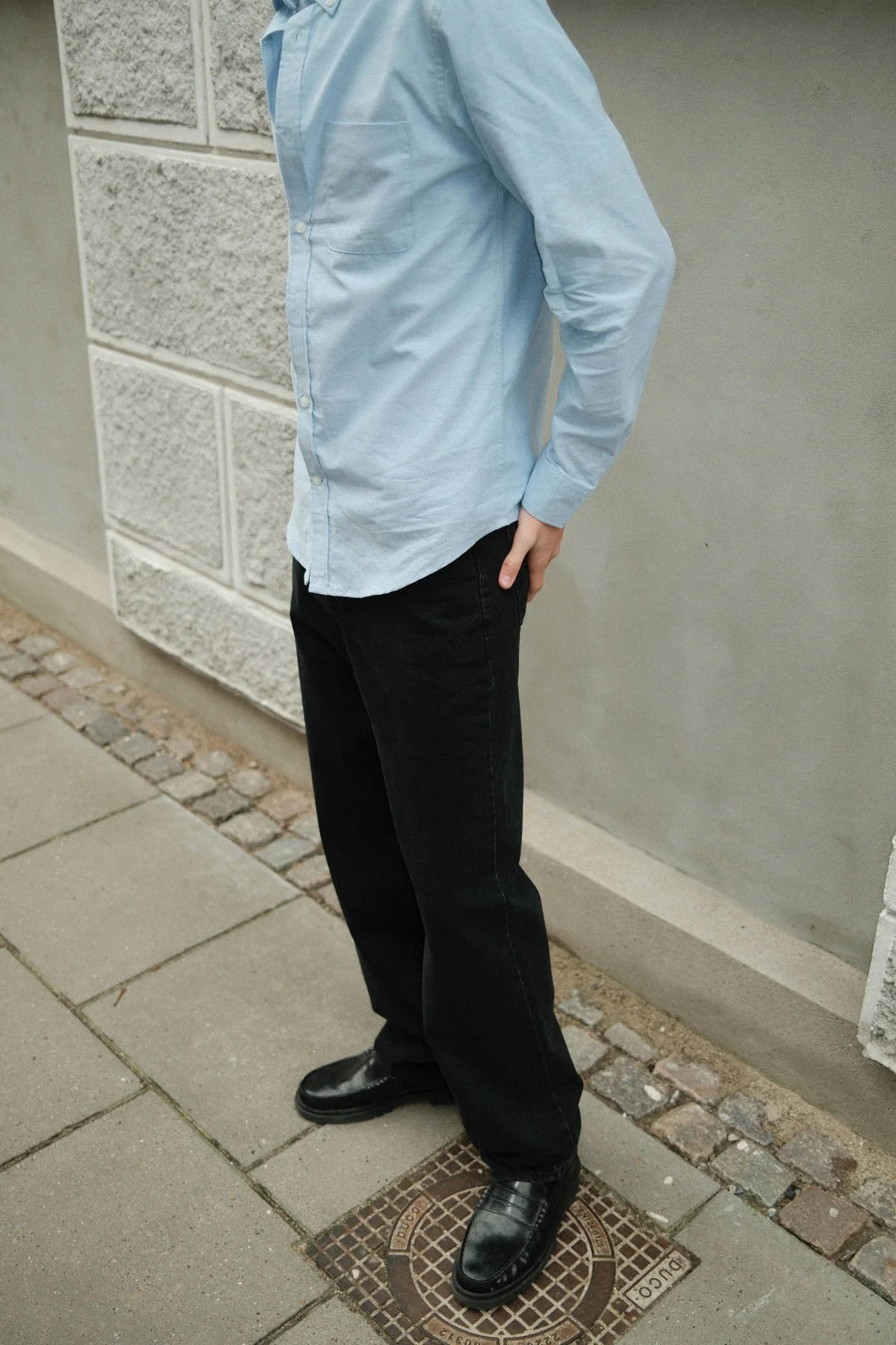 Baggy Jeans - schwarzer Denim - Image 5
