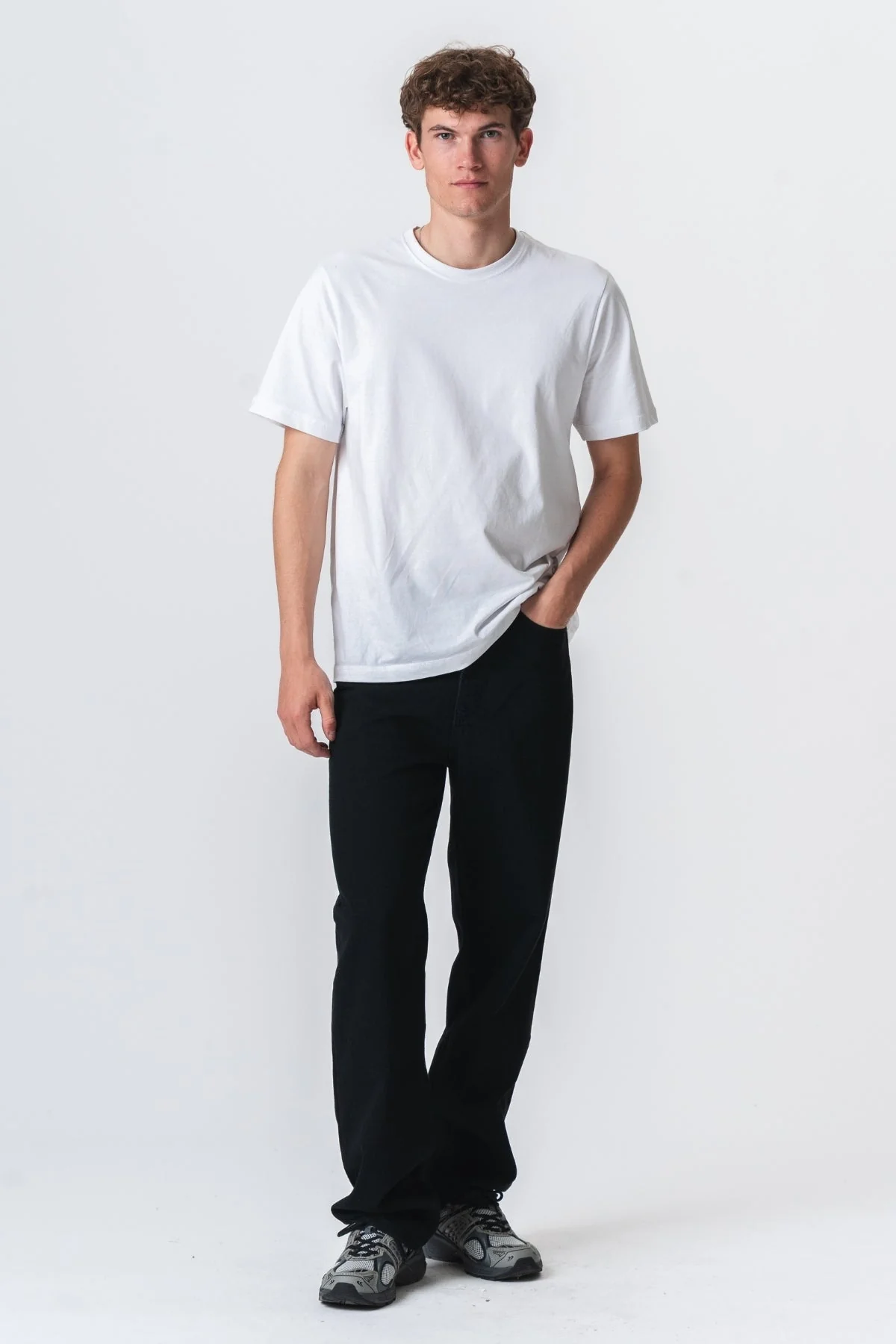 Baggy Jeans - schwarzer Denim - Image 6