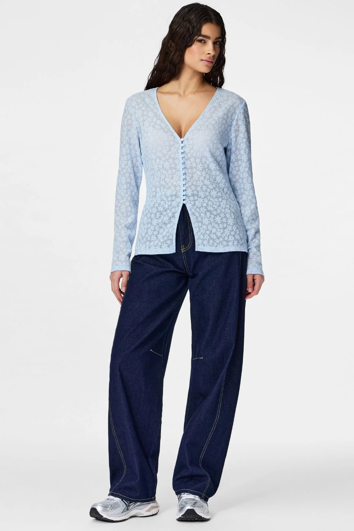 Baisy-Cardigan – Kaschmirblau - Image 2