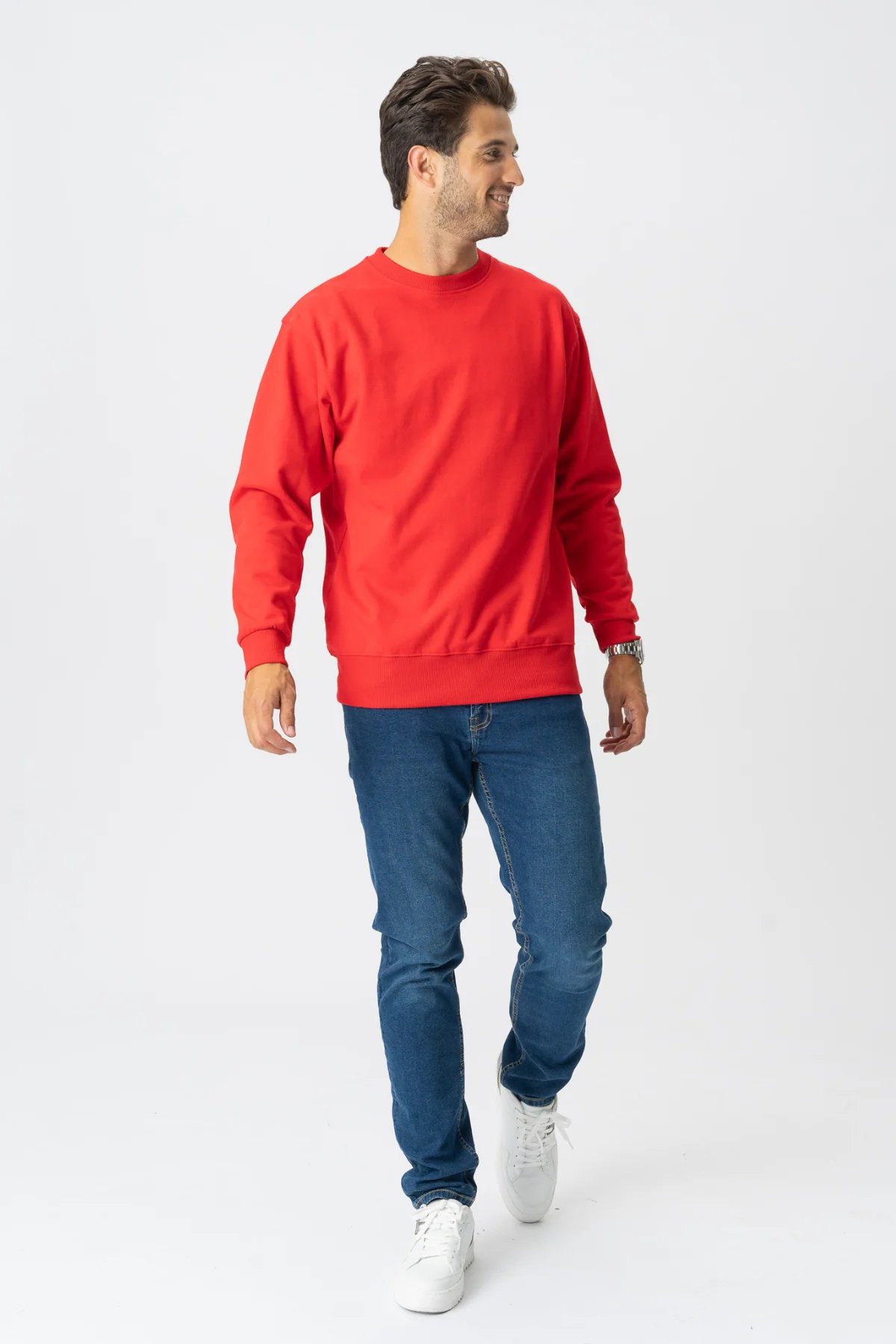 Basic Crewneck - Dänemarks Rot - Image 3