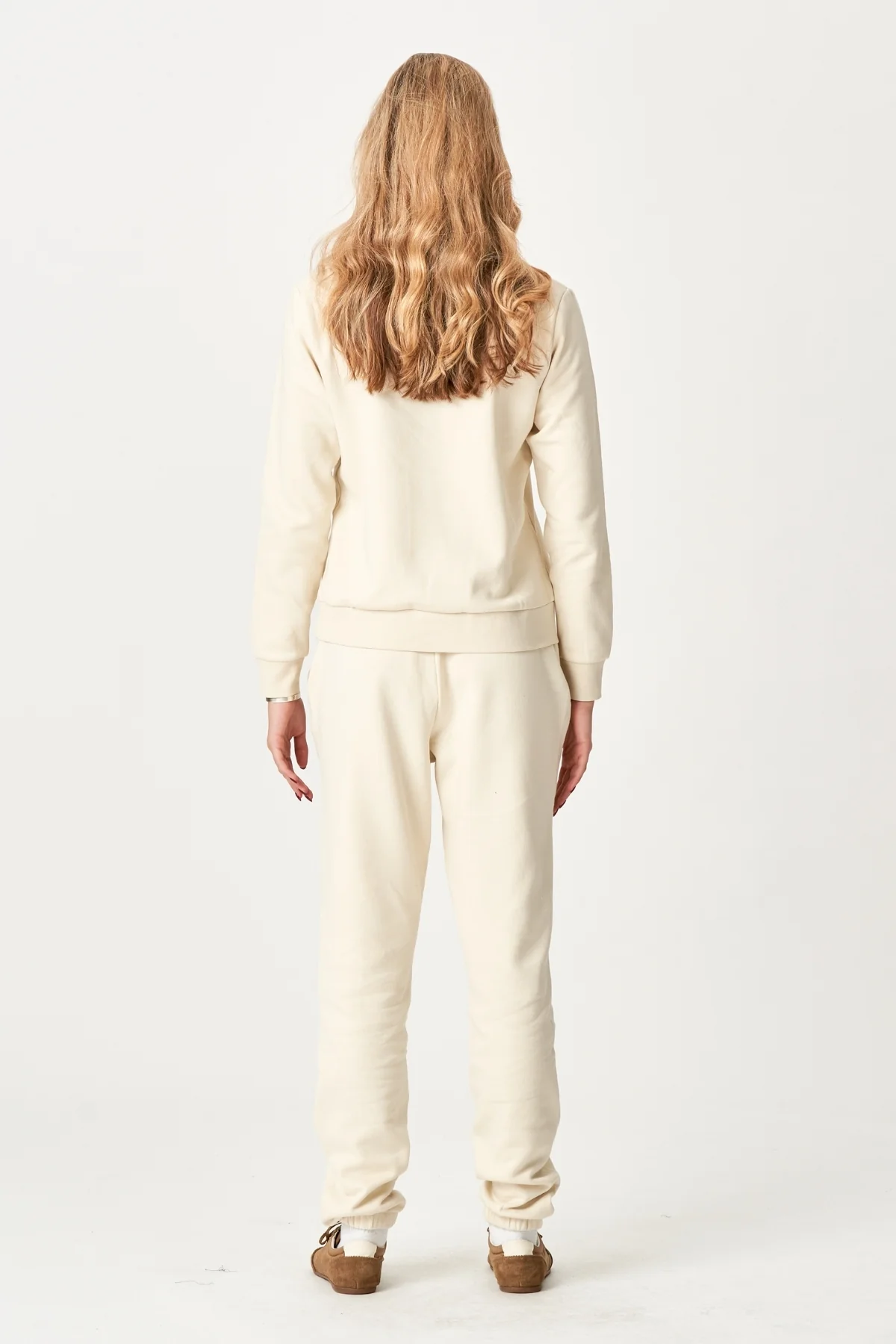 Basic Sweatsuit mit Crewneck (leichter Beige) - Paketangebot (Damen) - Image 4