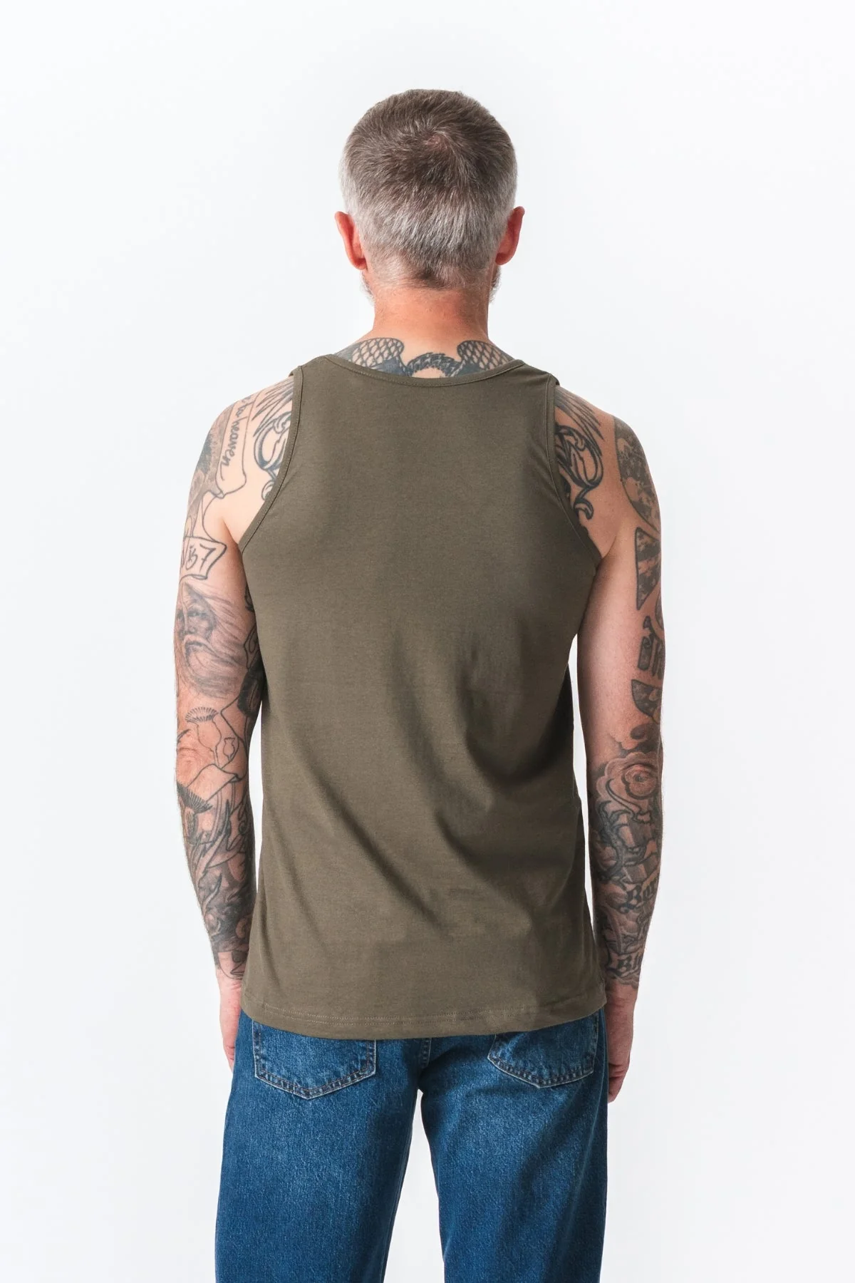 Basic Tanktop - Armeegrün - Image 3
