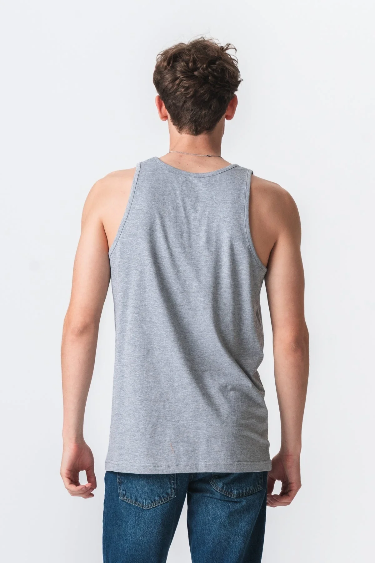 Basic Tanktop - Grau - Image 3