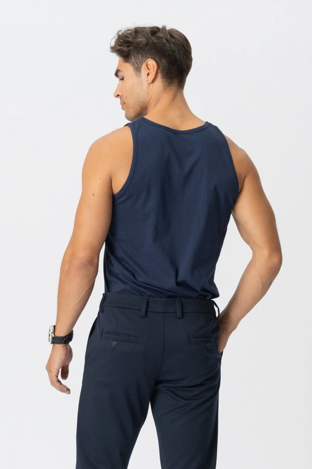 Basic Tanktop - Marine - Image 2