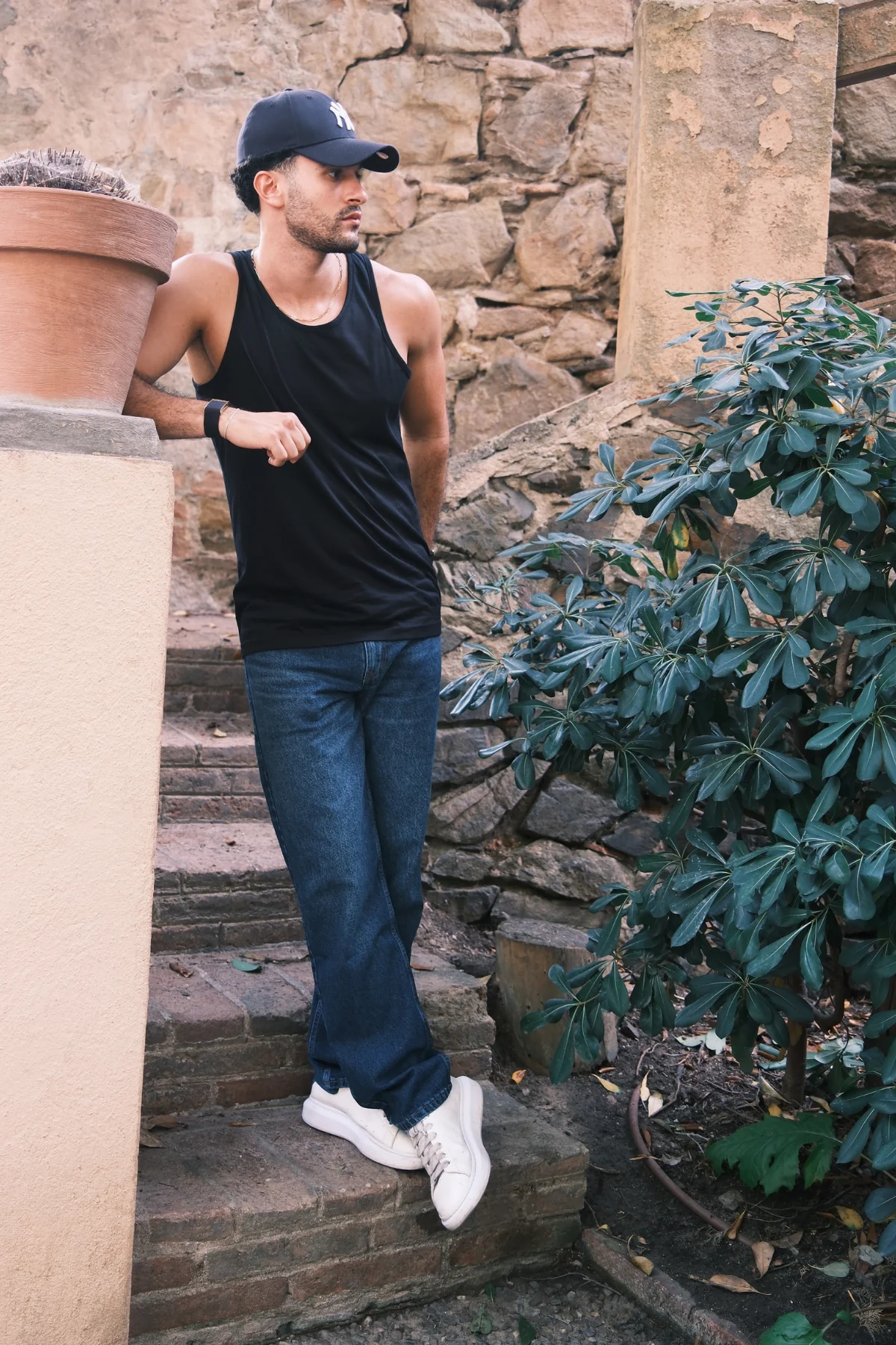 Basic Tanktop - Schwarz - Image 2