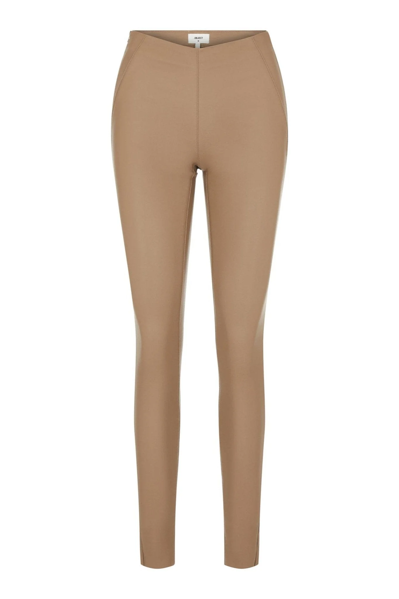 Belle beschichtete Leggings - Beige - Image 6