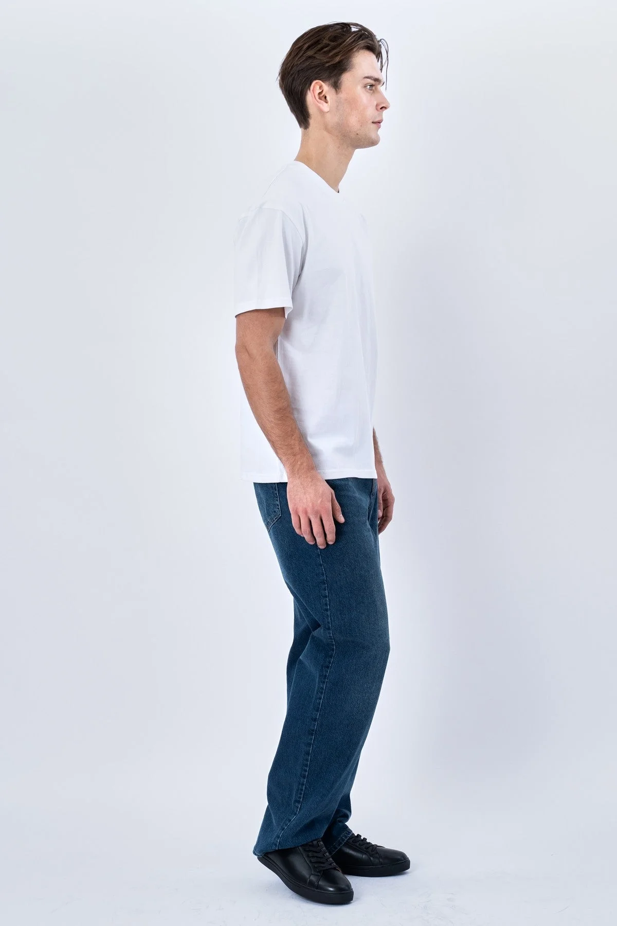 Kastenförmiges T-Shirt – Weiß - Image 5