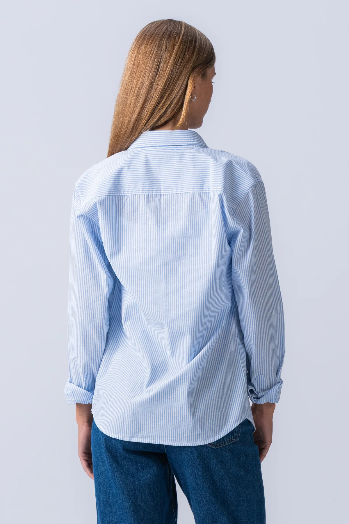 Freund Oxford Hemd - hellblau/weiß - Image 6