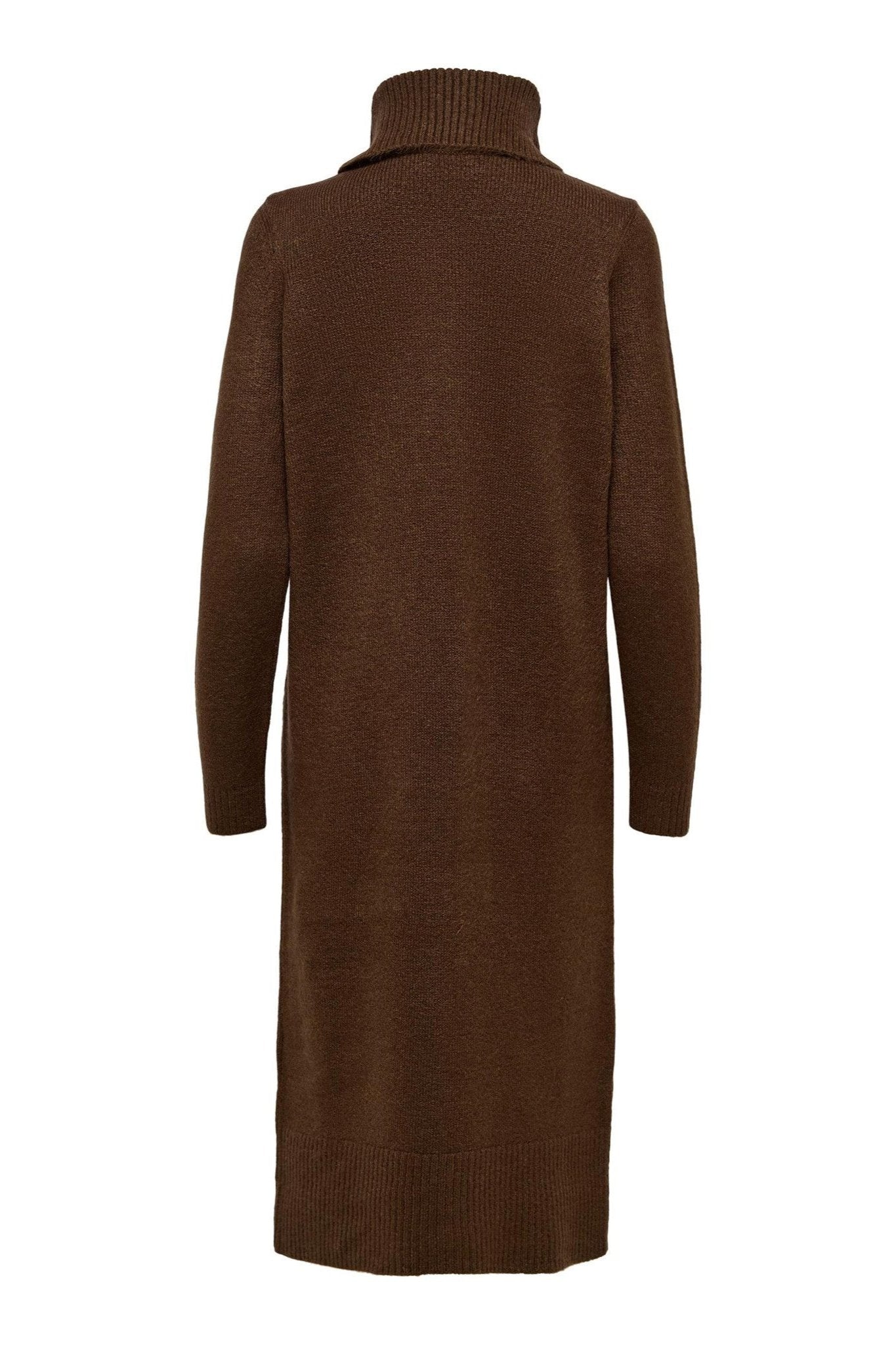 Brandie Roll Neck Dress - Chicorée Kaffee - Image 6