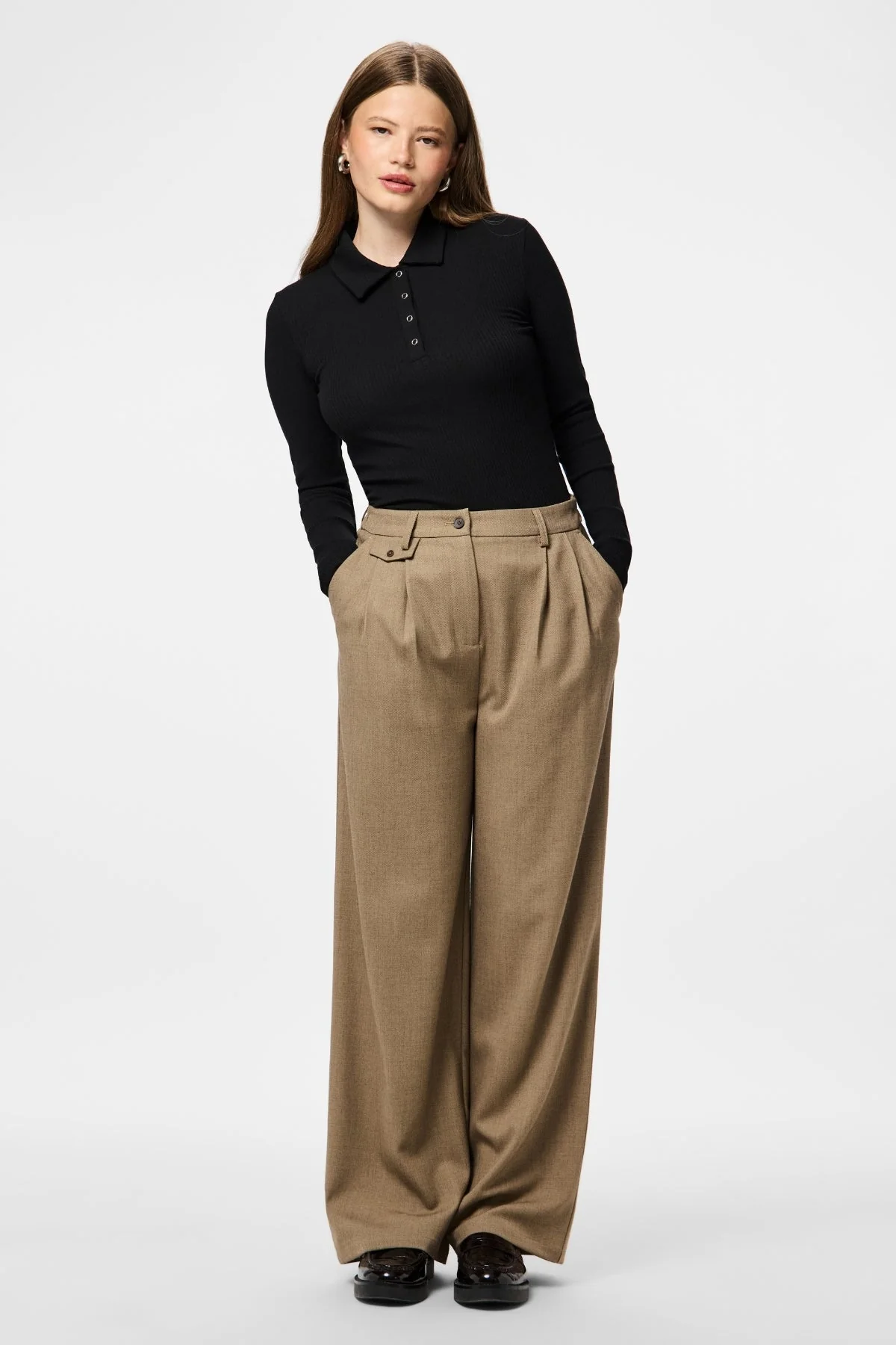 Blasen Hw Pants - Greige - Image 2